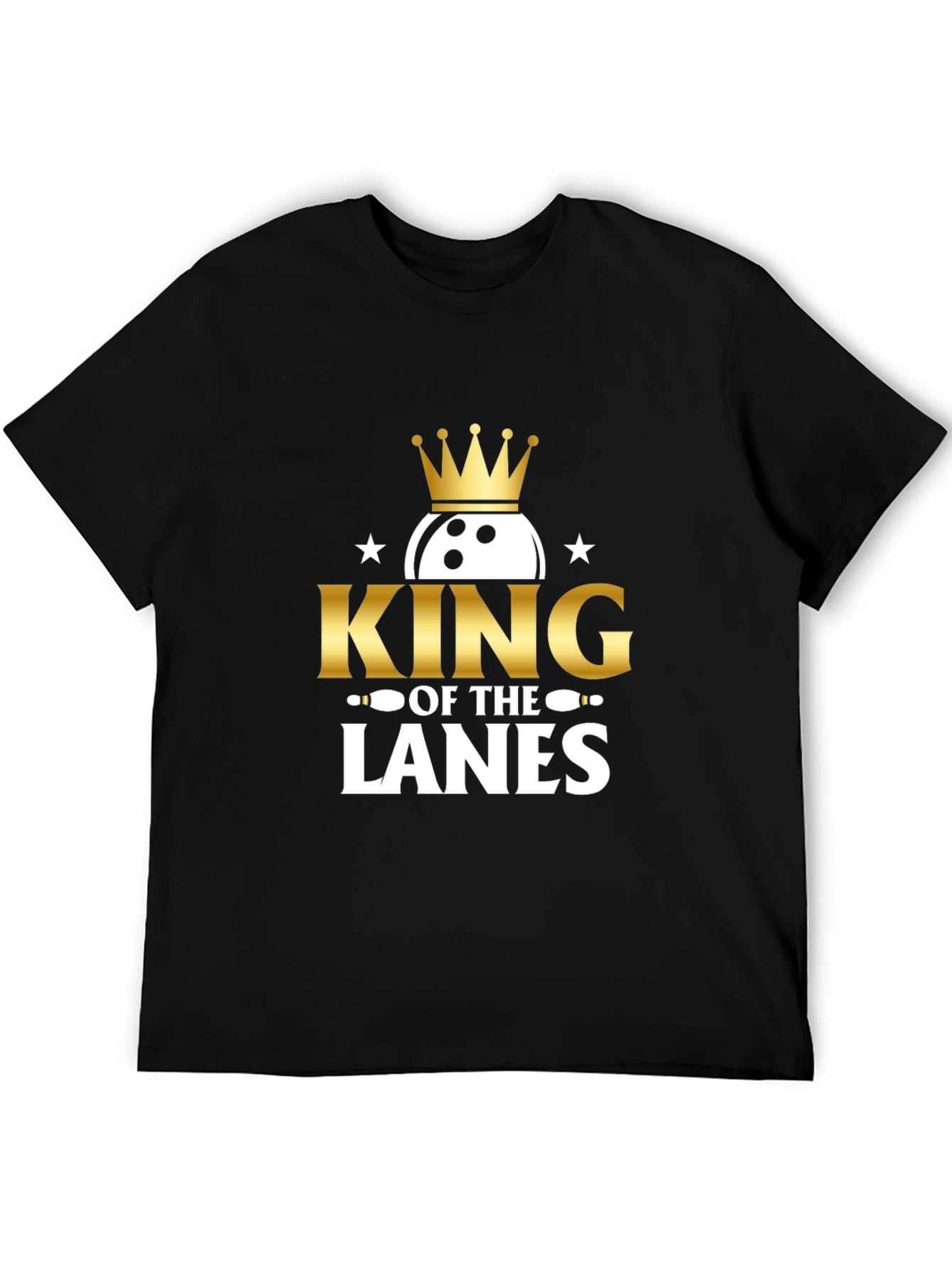 King of the Lanes Bowling T-Shirt