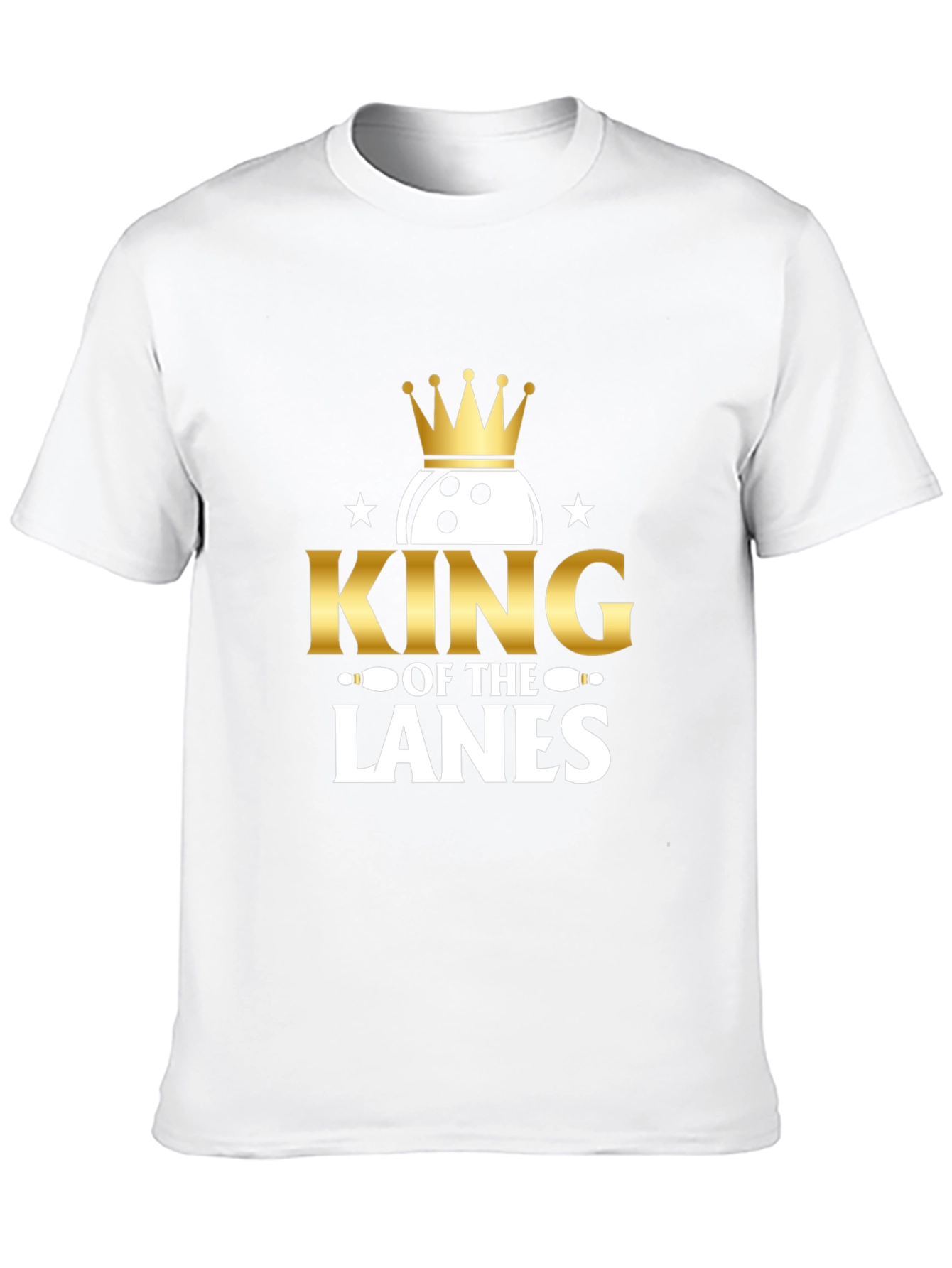 King of the Lanes Bowling T-Shirt