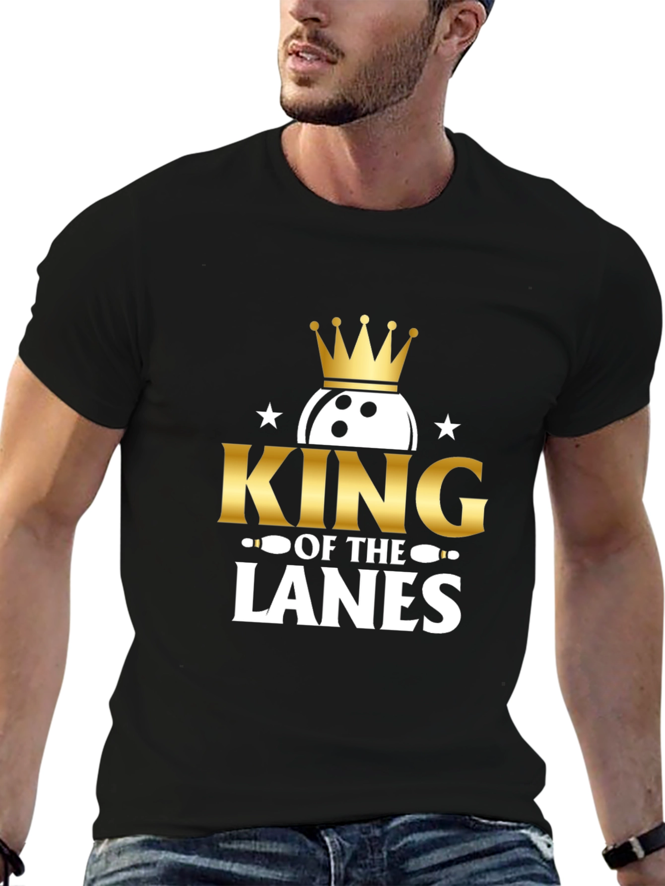 King of the Lanes Bowling T-Shirt