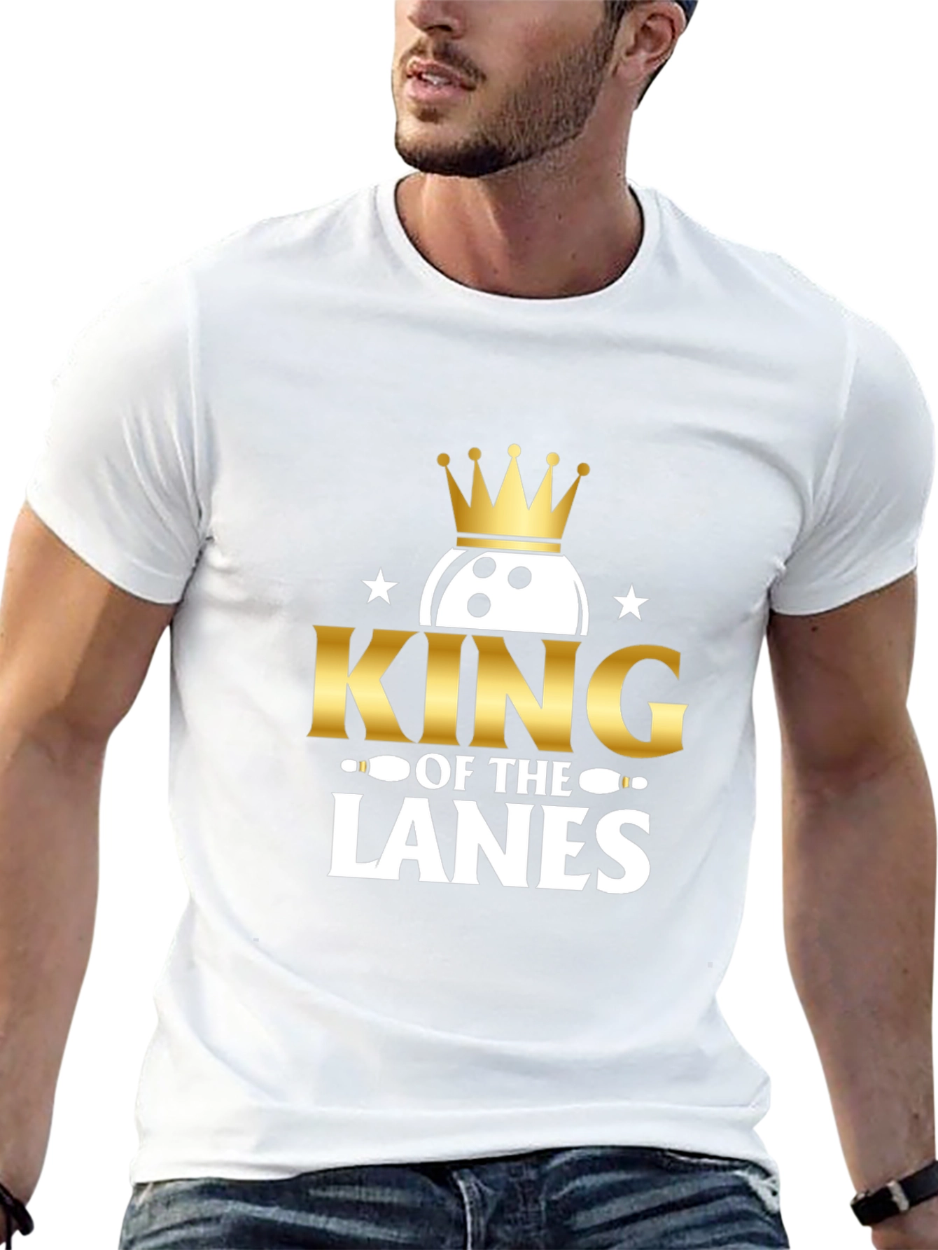 King of the Lanes Bowling T-Shirt