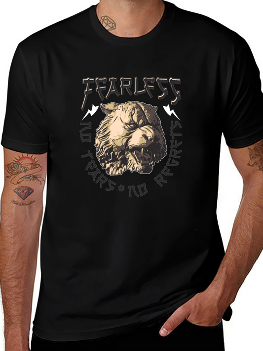 Fearless Lion Graphic Tee