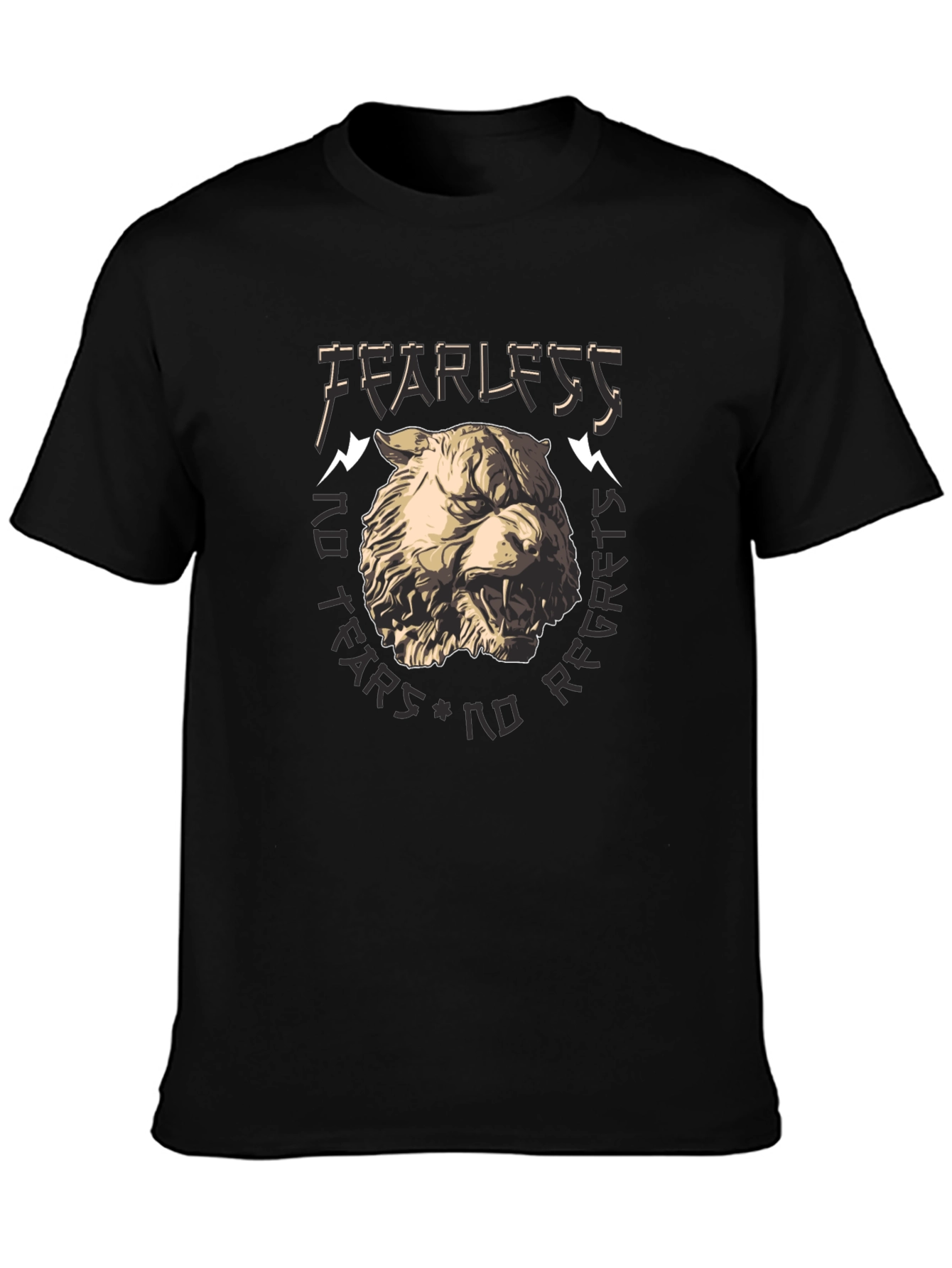 Fearless Lion Graphic Tee
