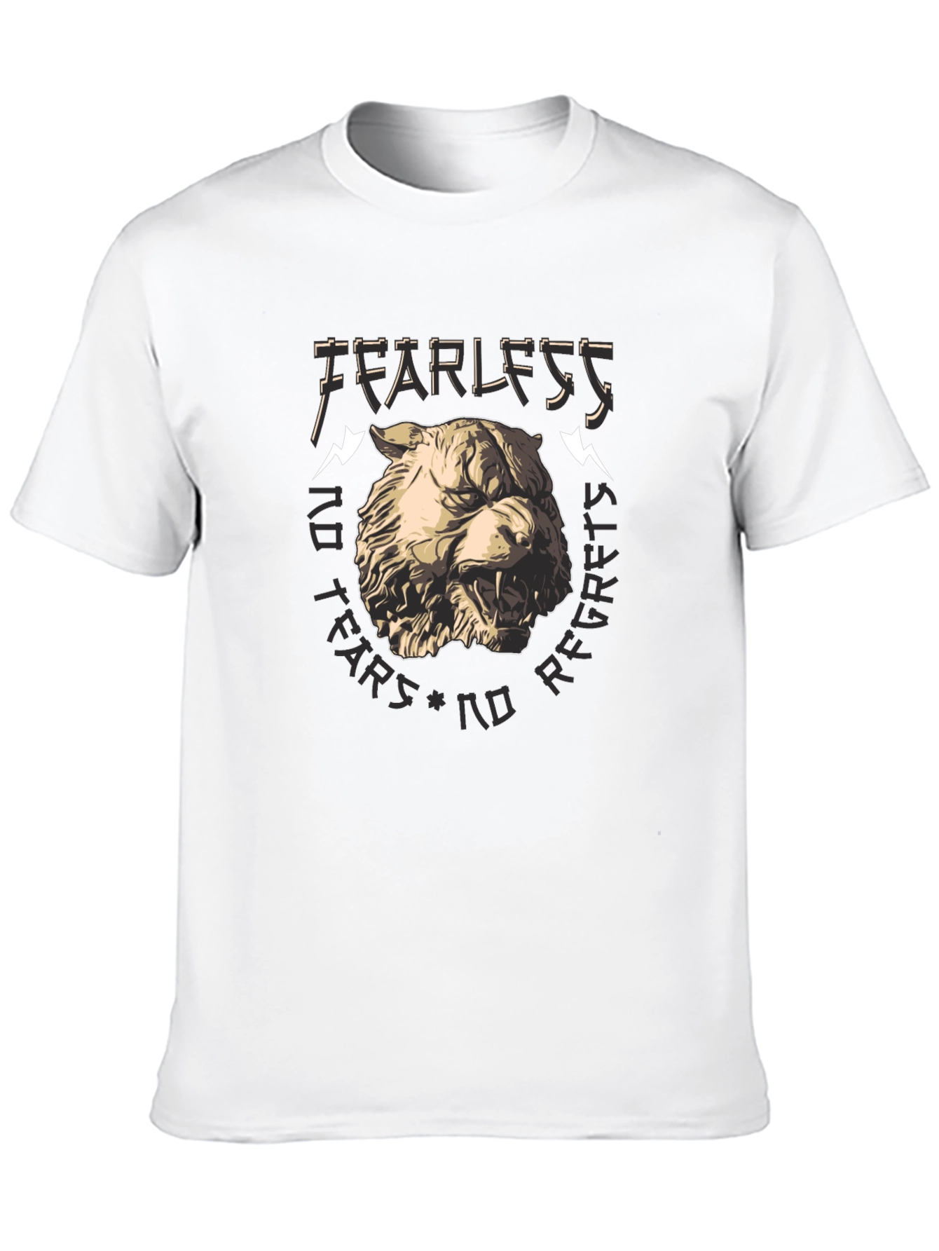 Fearless Lion Graphic Tee