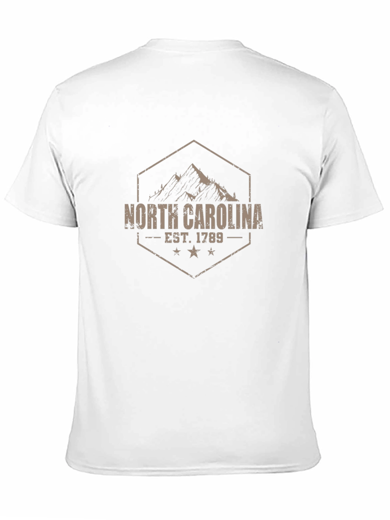 North Carolina EST. 1789 Black T-Shirt