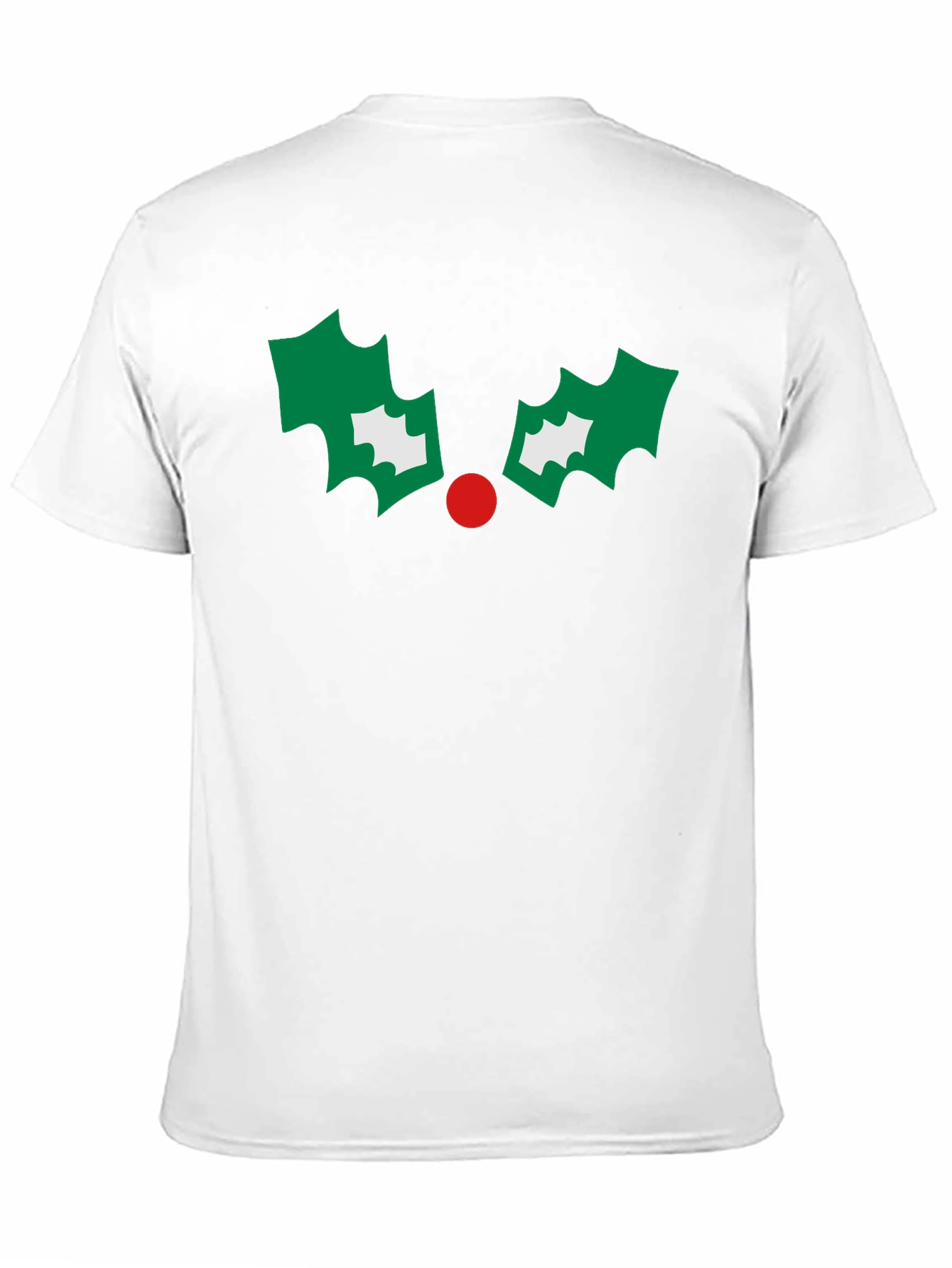 Festive Holly Graphic Tee - Holiday Cheer