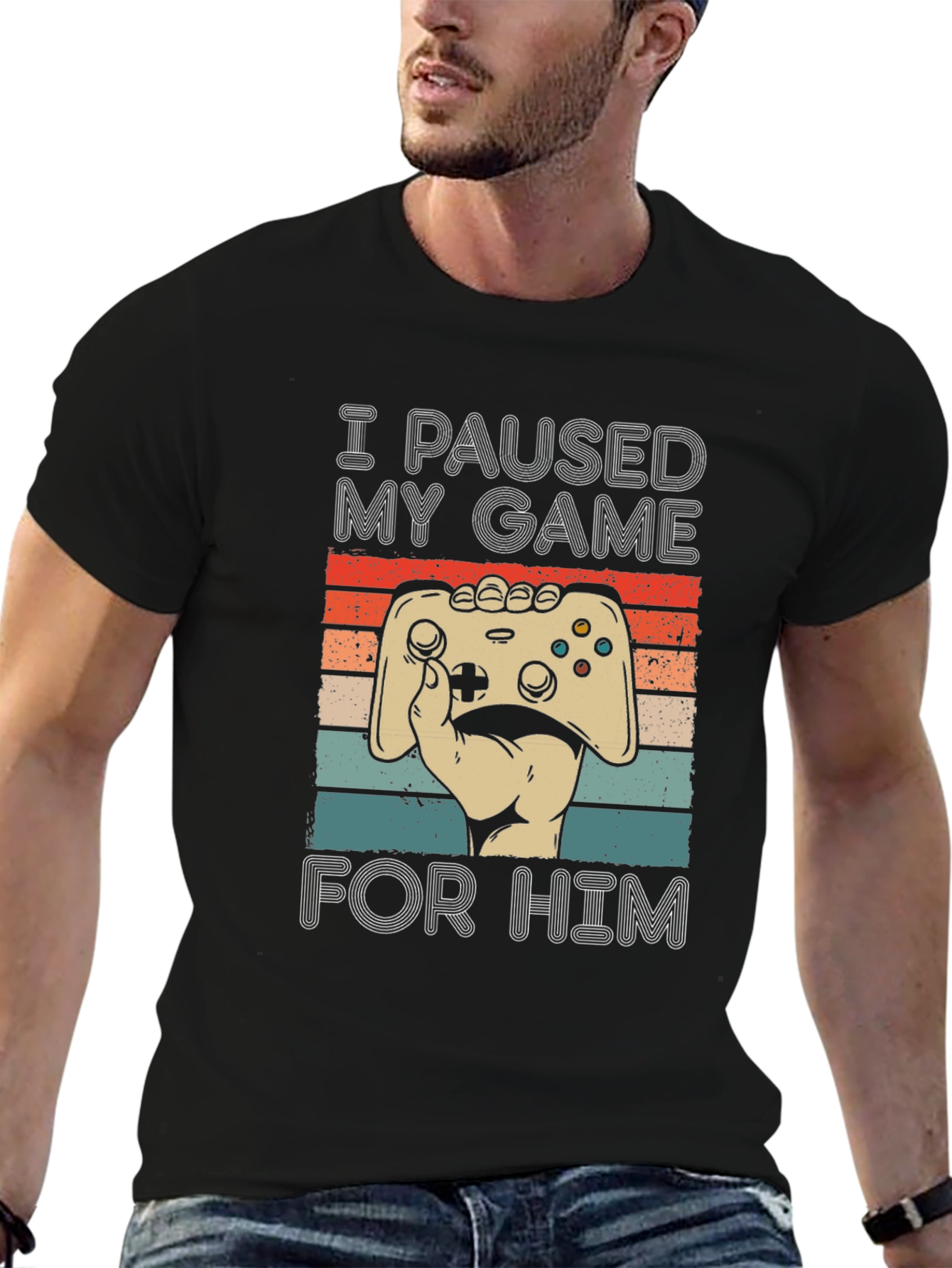 I Paused My Game T-Shirt - Gamer Tee