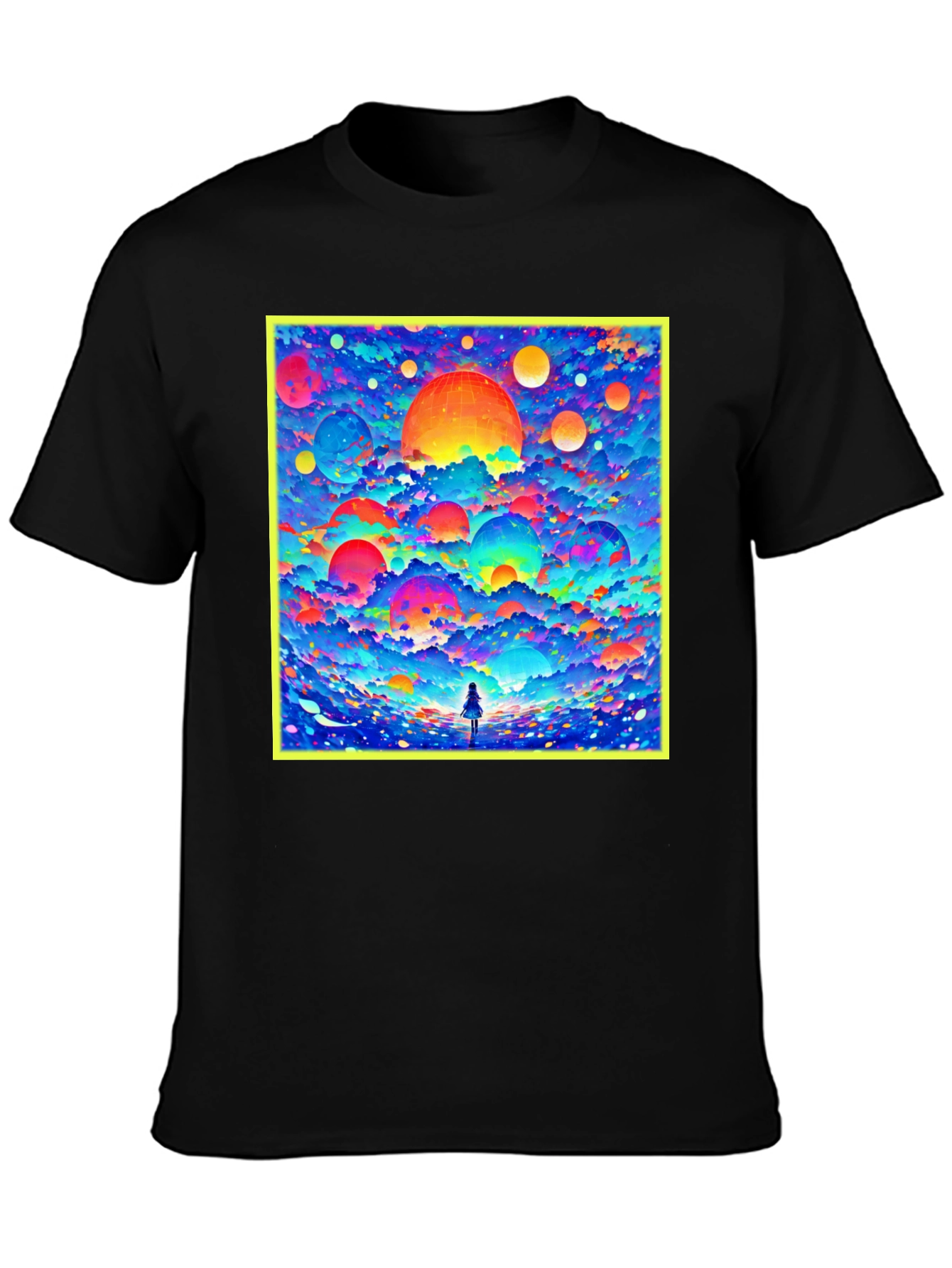 Vivid Dreamscape Graphic Tee