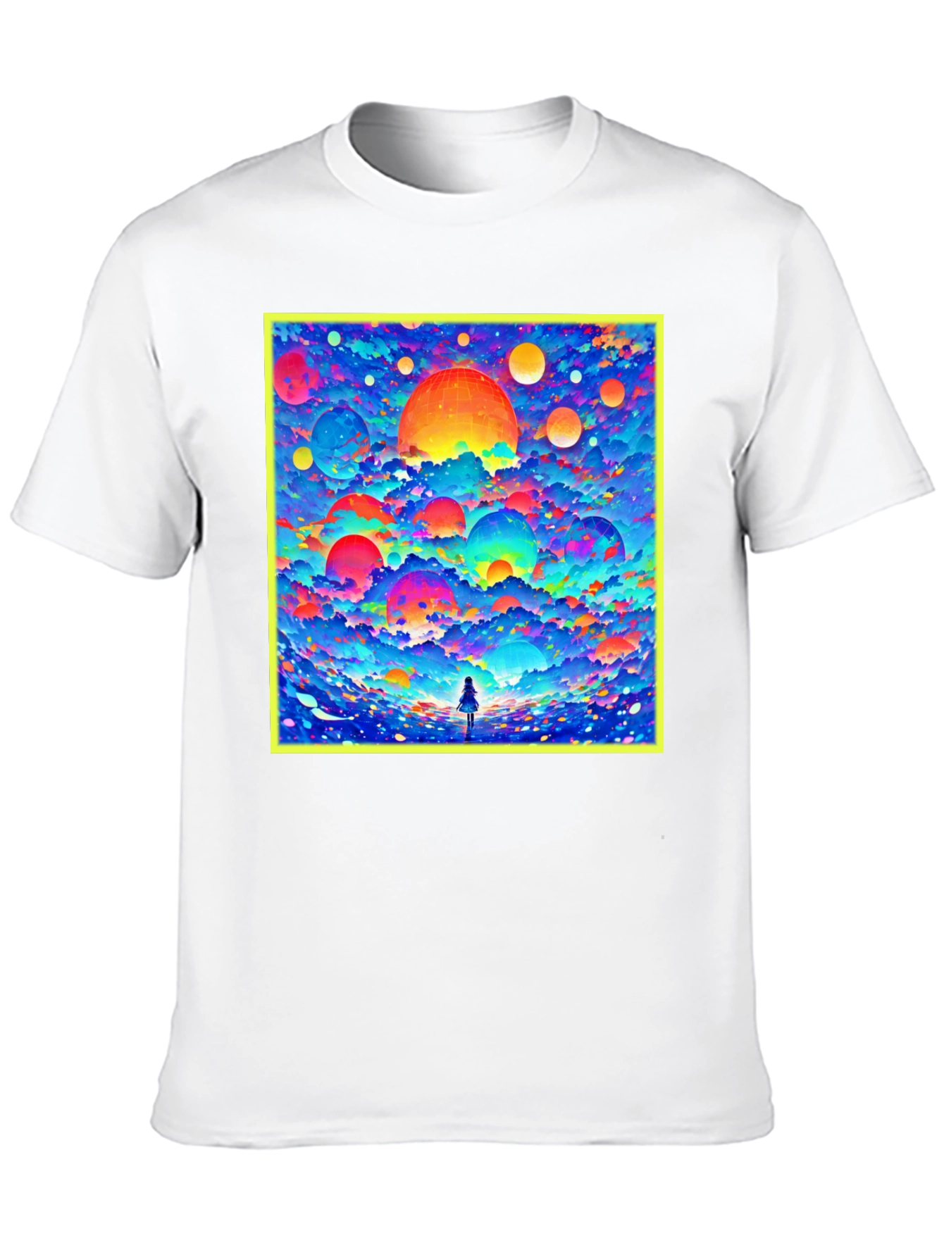 Vivid Dreamscape Graphic Tee