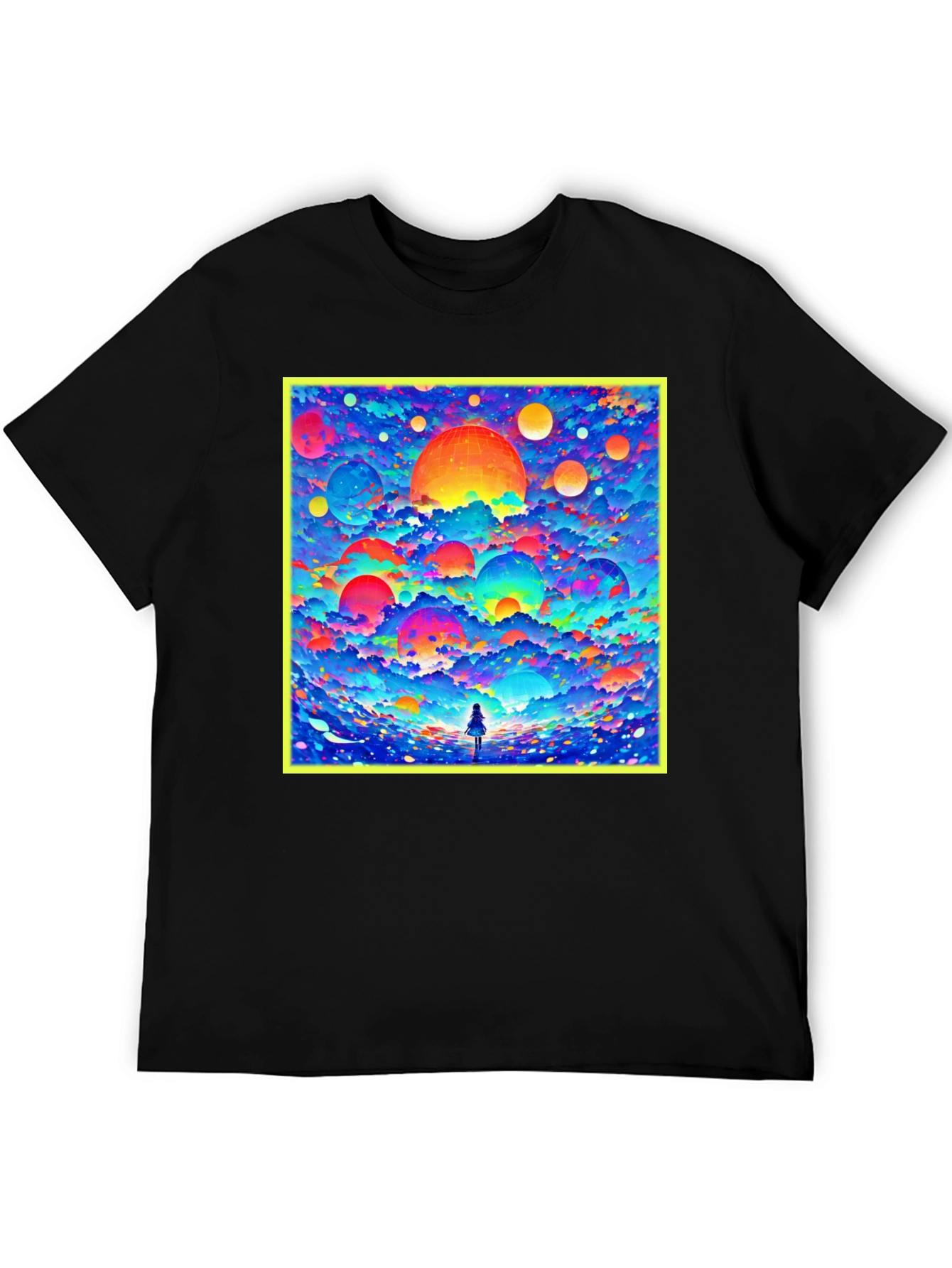 Vivid Dreamscape Graphic Tee