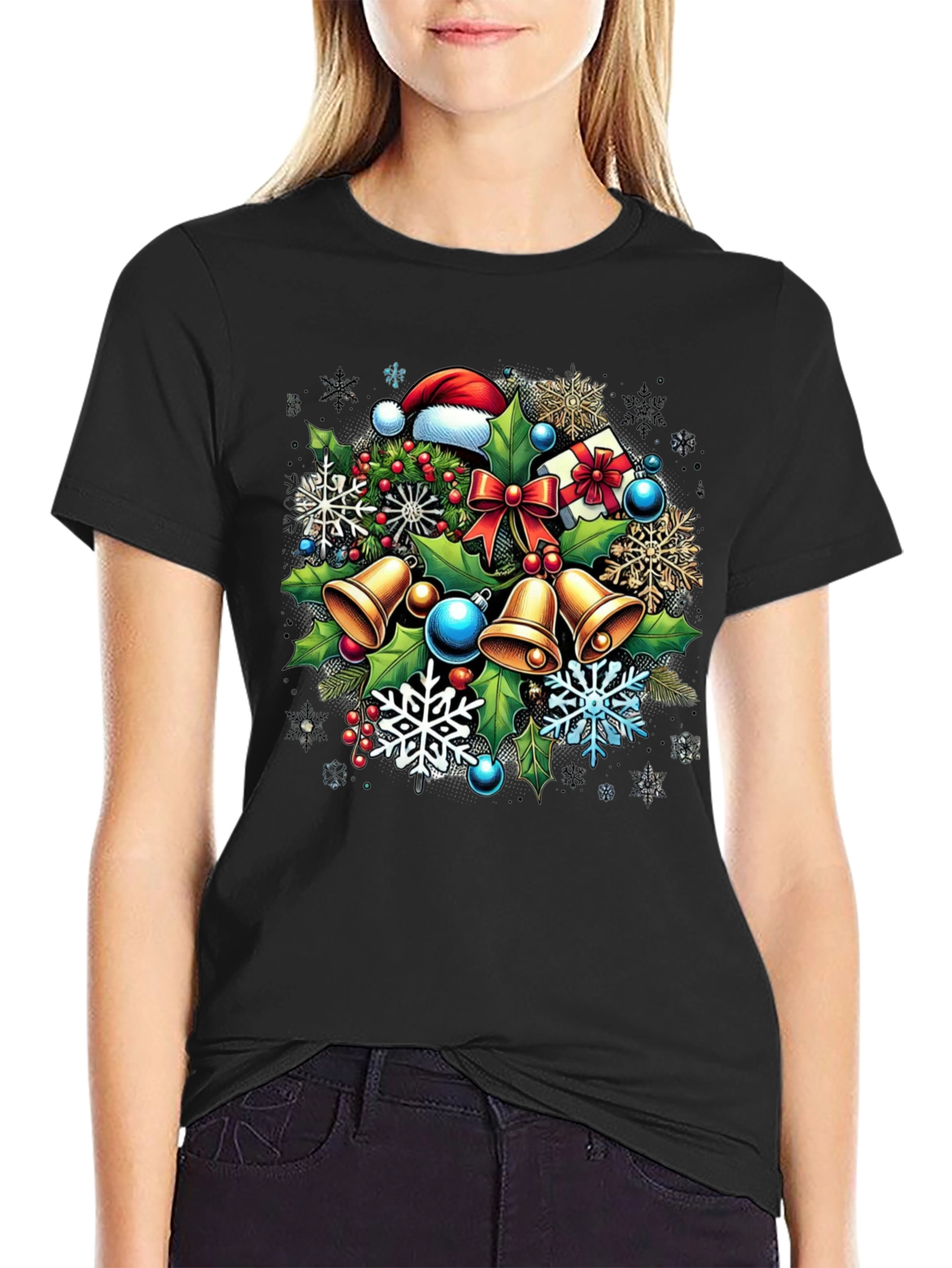 Festive Christmas Graphic Tee