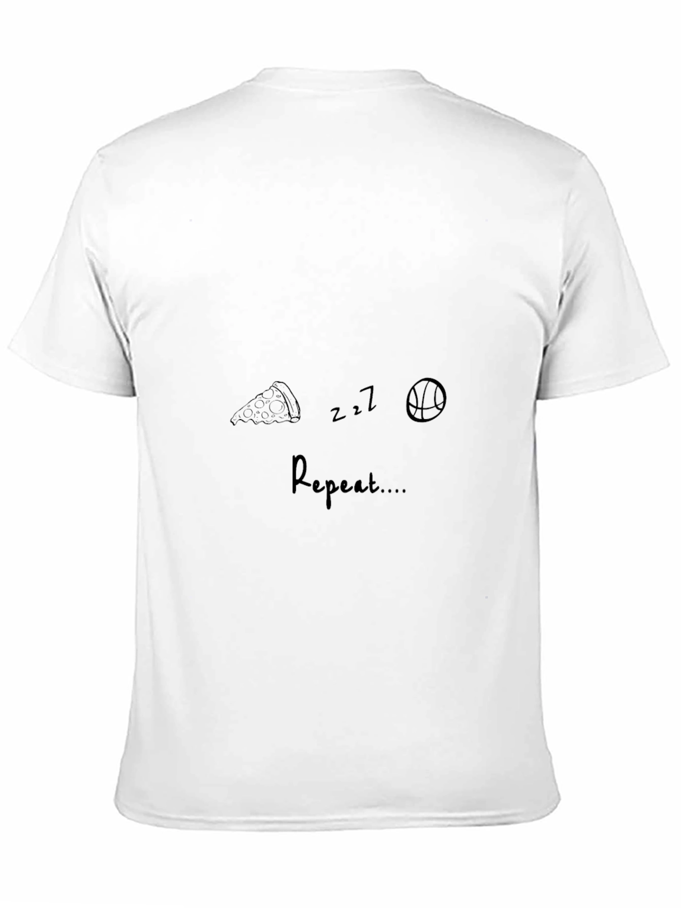 Eat Sleep Basketball Repeat T-Shirt