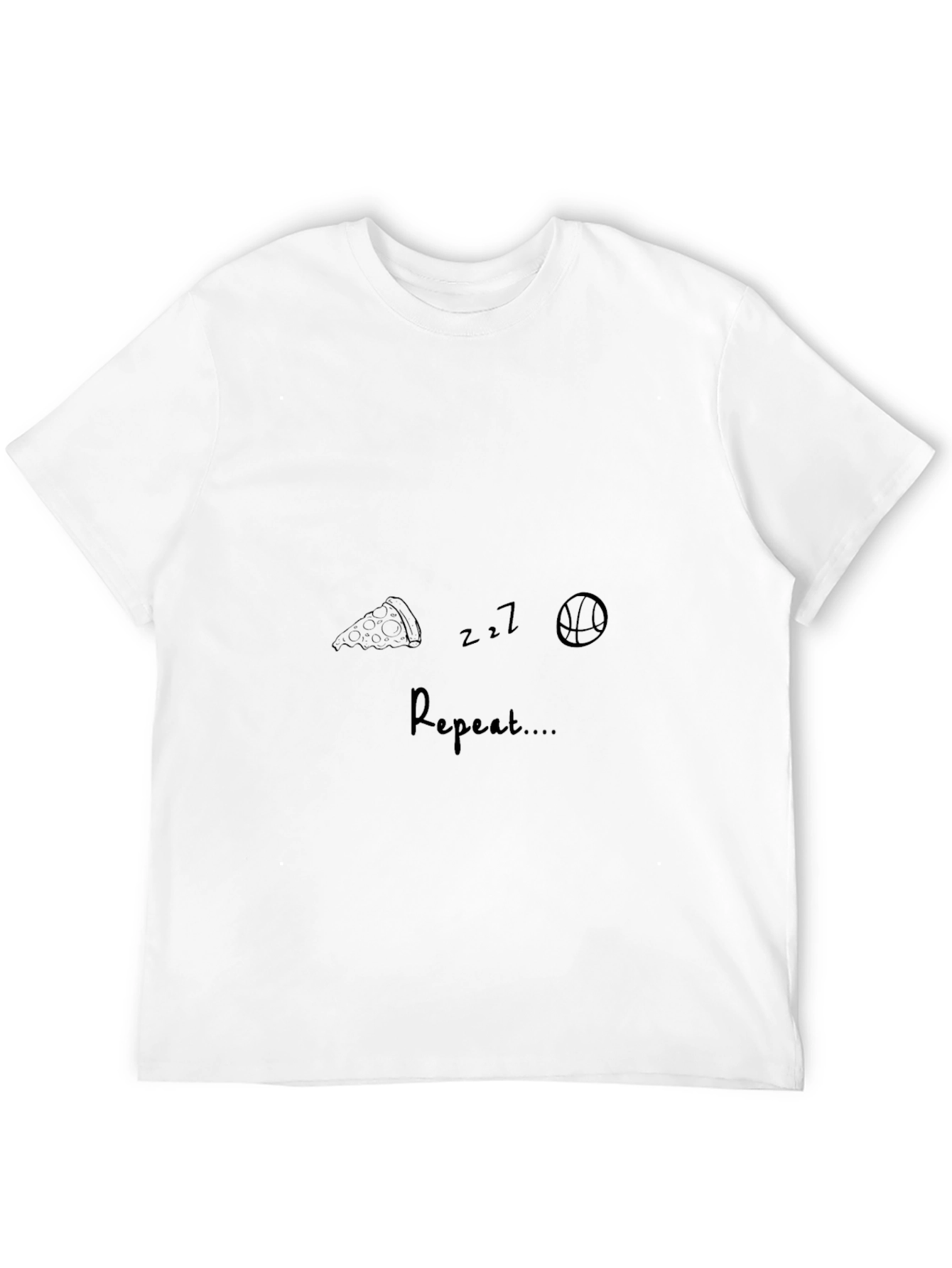 Eat Sleep Basketball Repeat T-Shirt