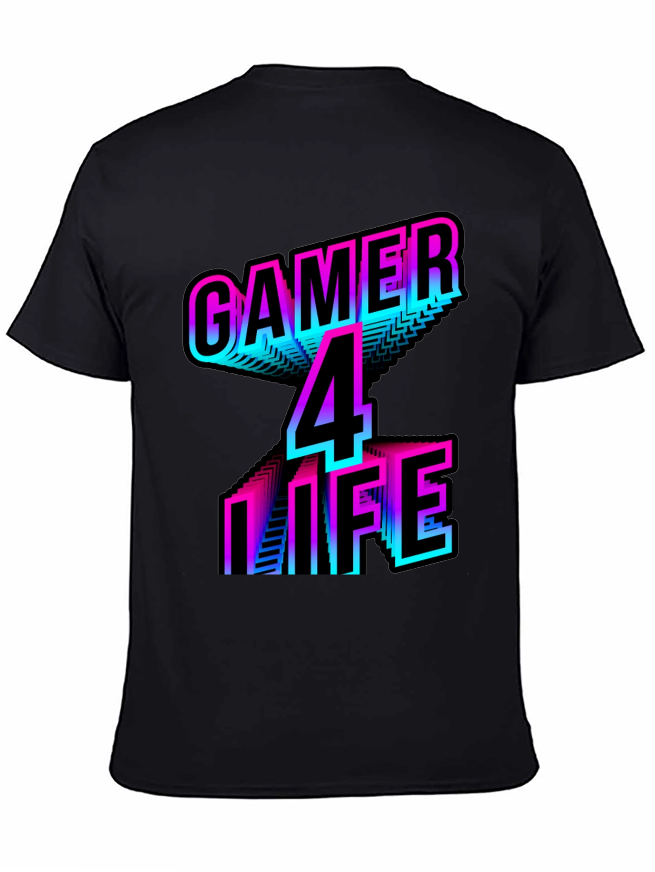 Gamer 4 Life T-Shirt - Retro Style Gaming Apparel