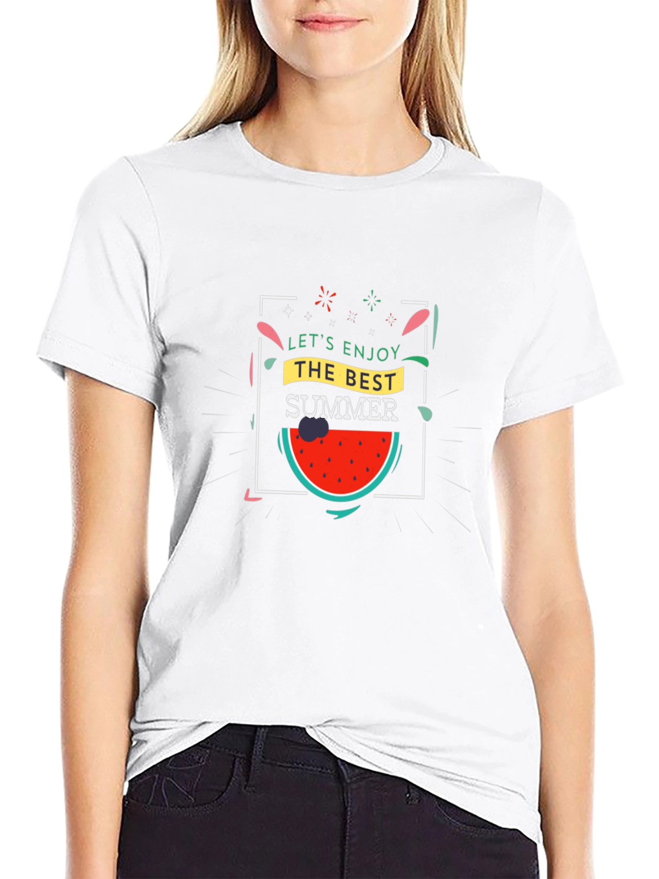 Enjoy Summer T-Shirt - Trendy Graphic Tee