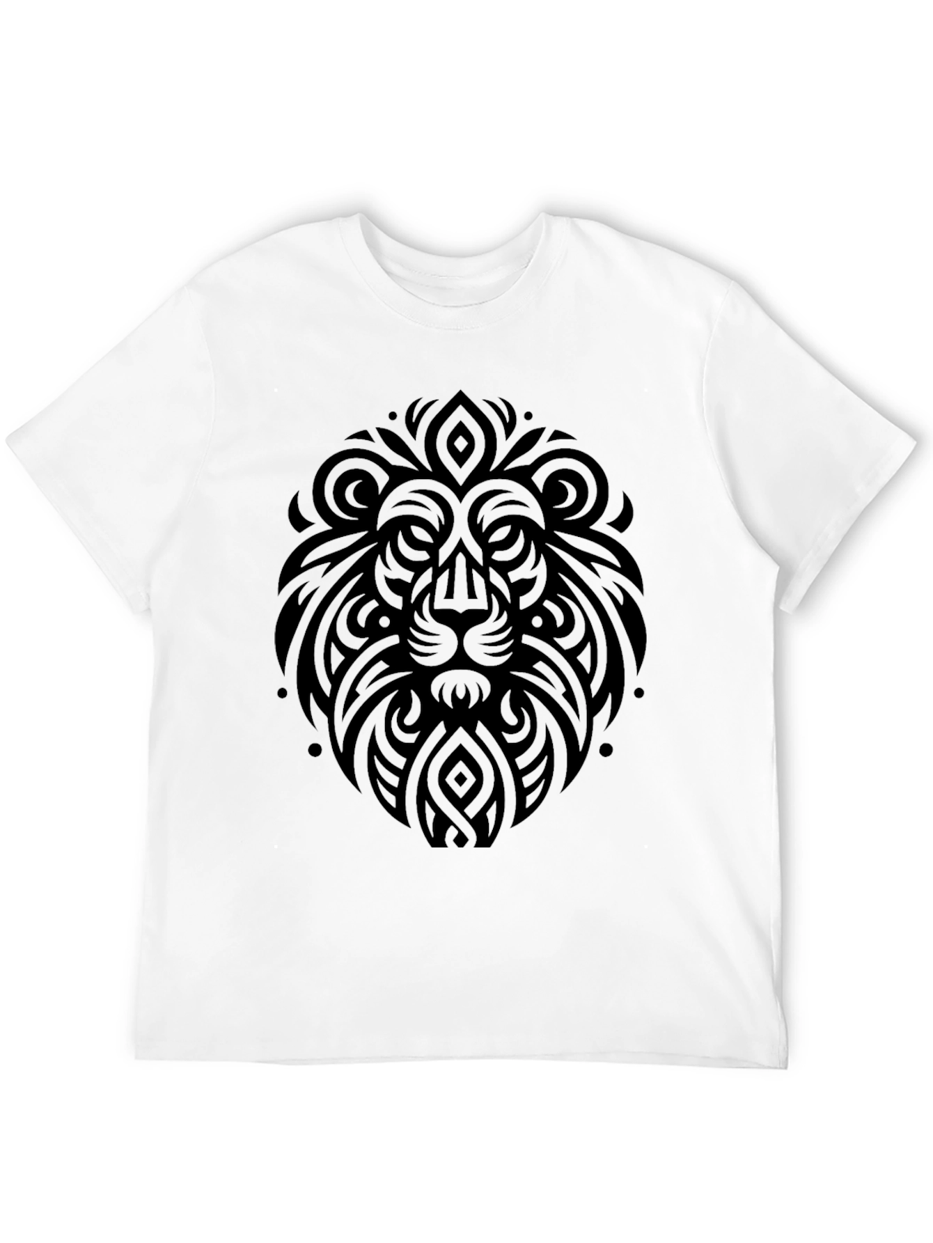 Black Lion Graphic Tee - Stylish Mens T-Shirt