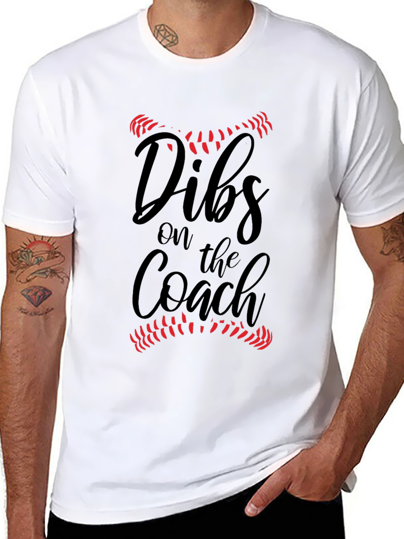 Dibs On The Coach Graphic Tee