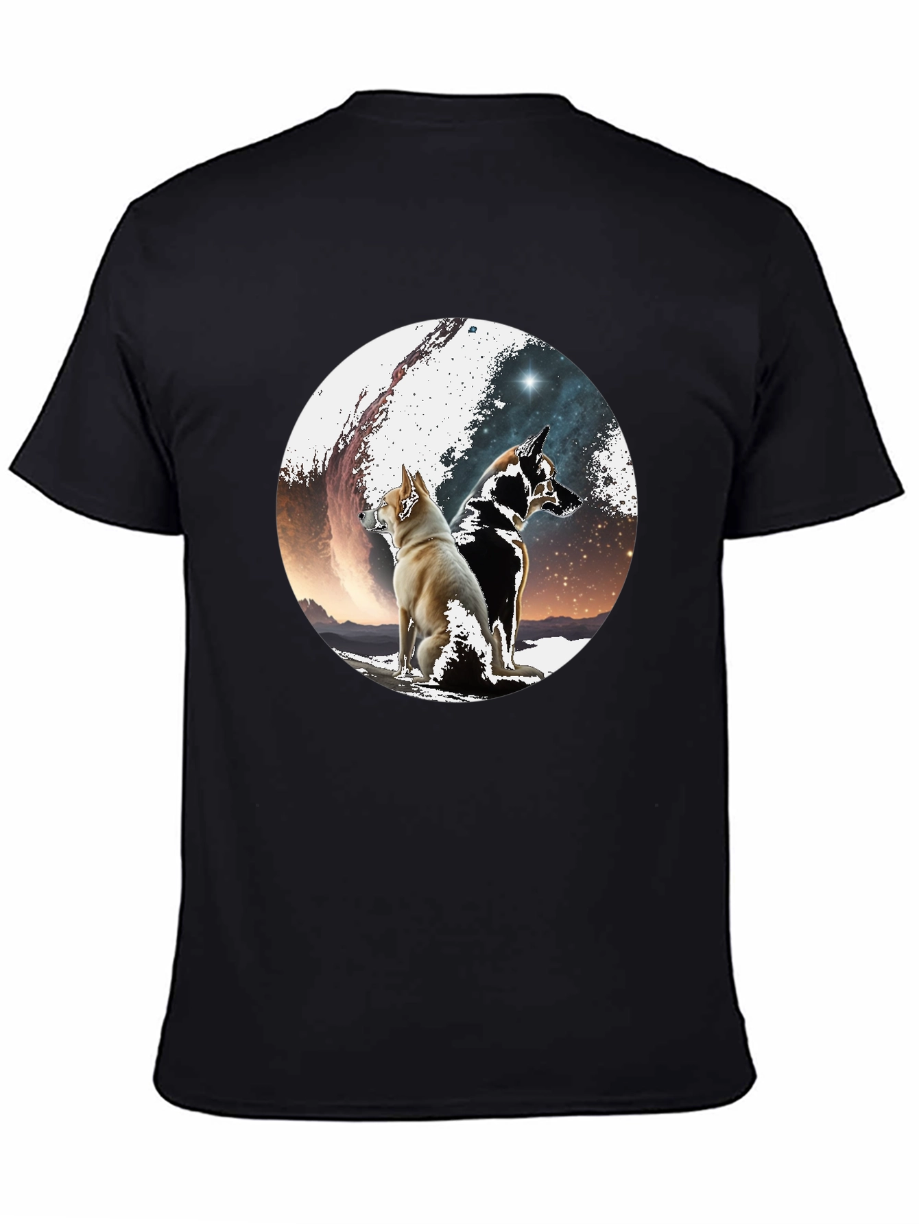 Dog Galaxy T-Shirt - Unique Graphic Tee