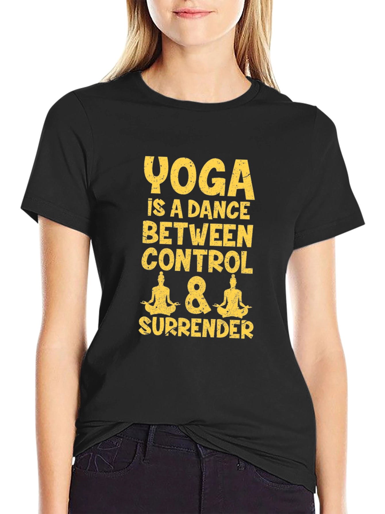 Yoga Dance Between Control & Surrender Graphic Tee