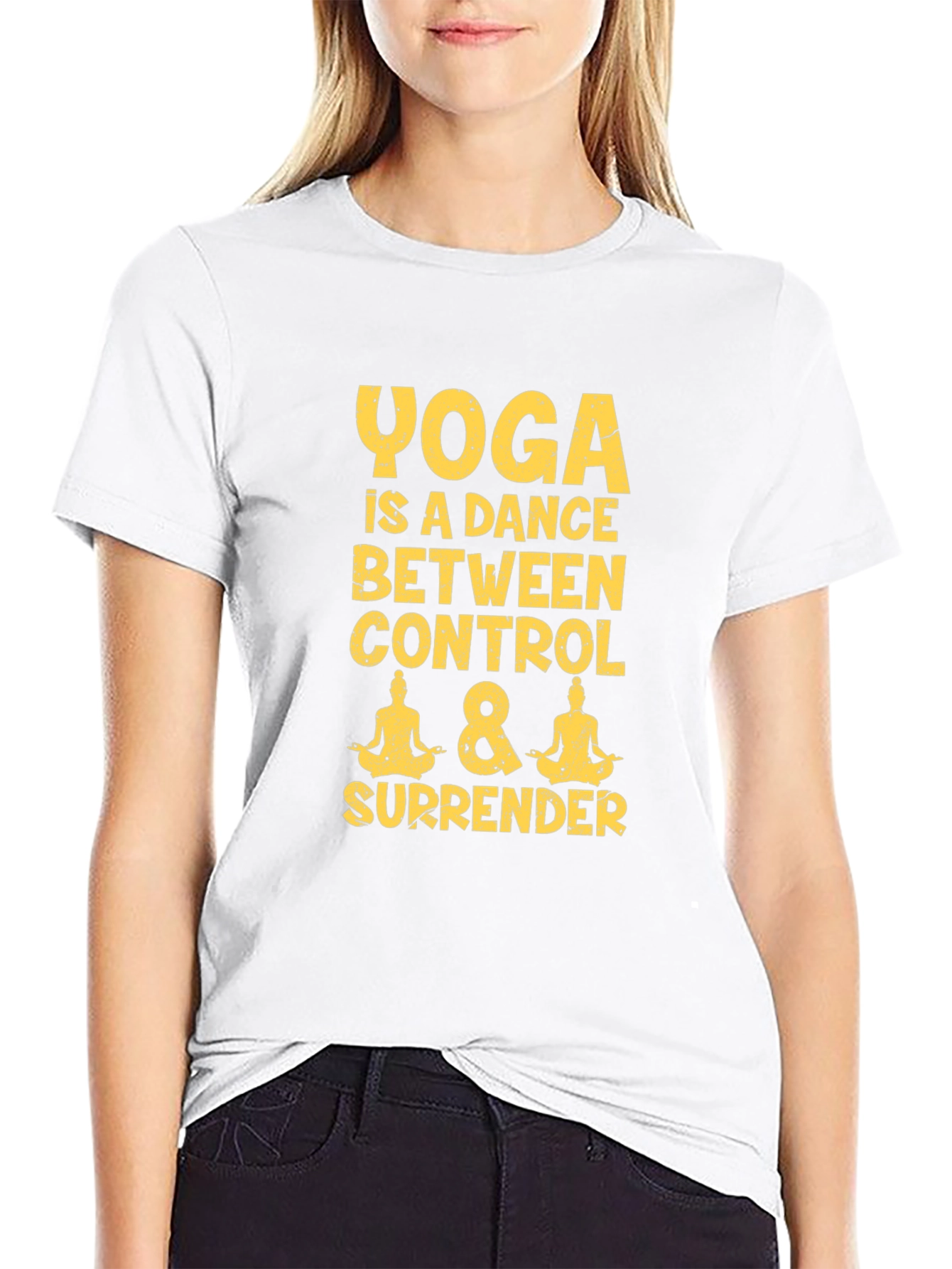 Yoga Dance Between Control & Surrender Graphic Tee