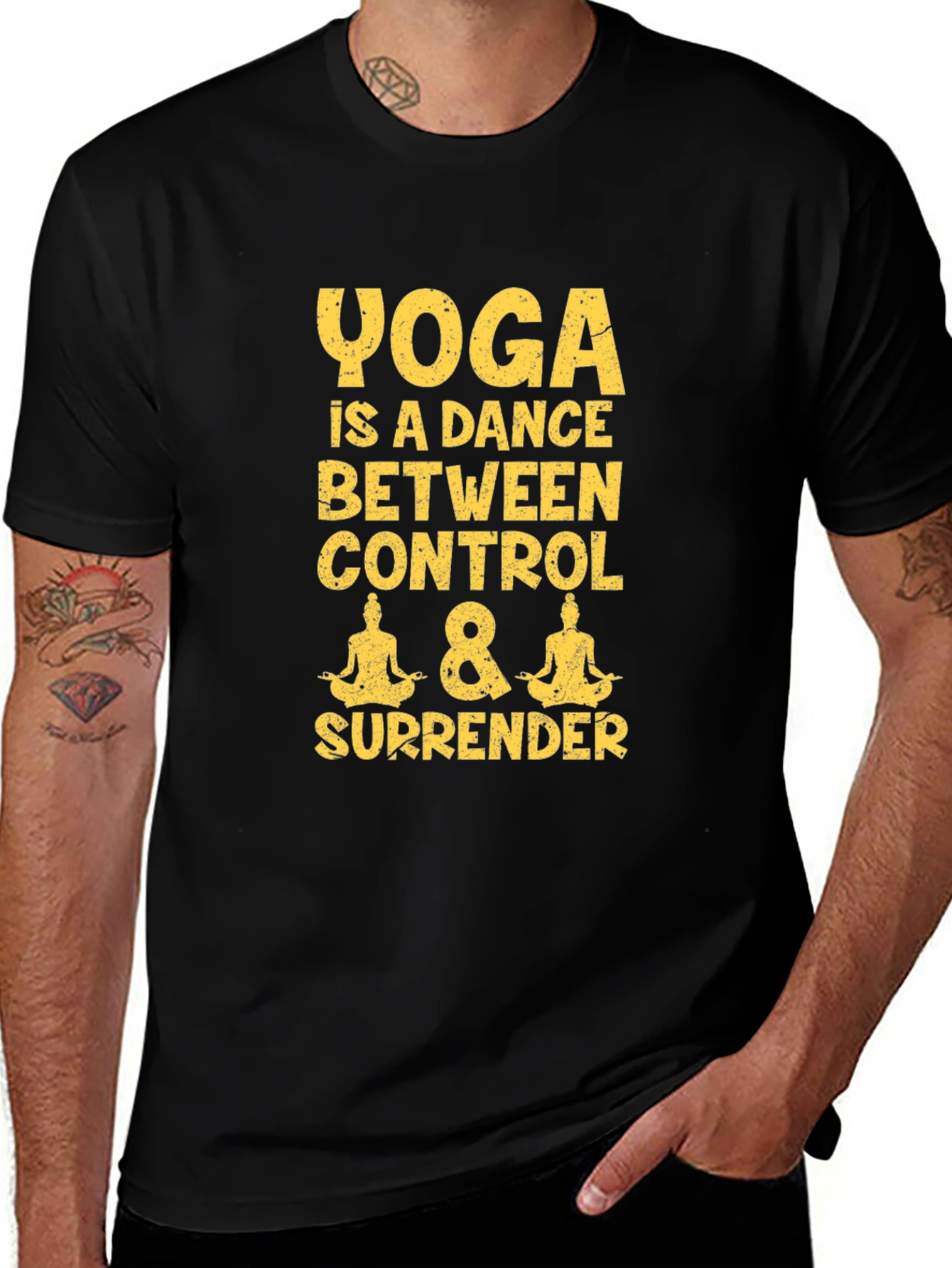 Yoga Dance Between Control & Surrender Graphic Tee