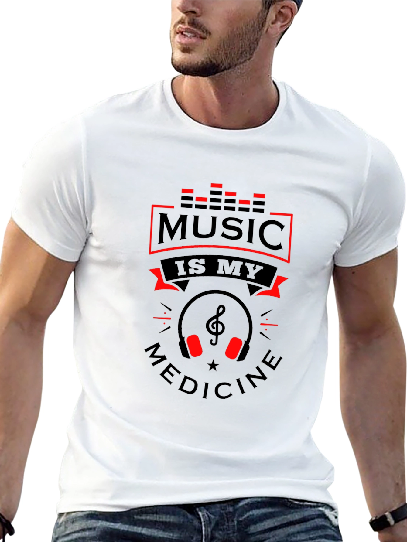 Music is My Medicine Graphic Tee