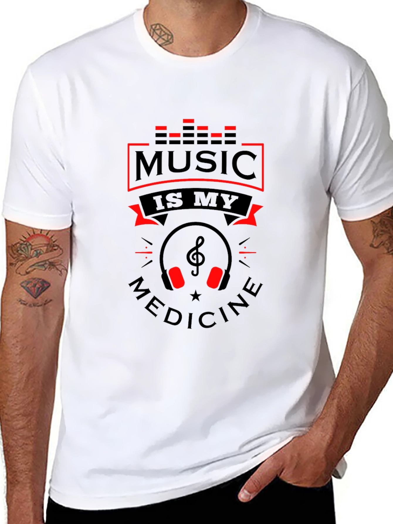 Music is My Medicine Graphic Tee