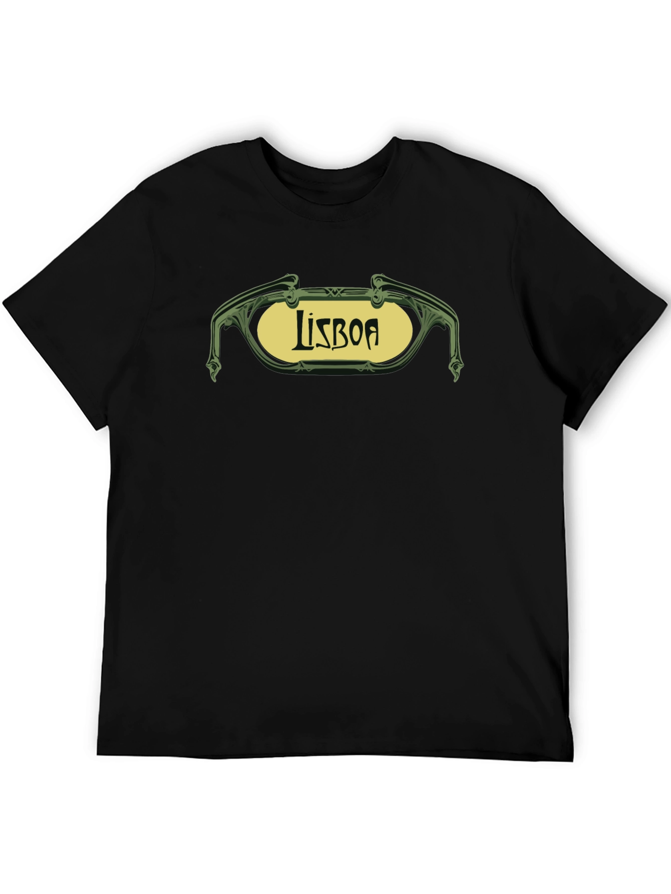Lisboa Graphic Tee - Retro Style