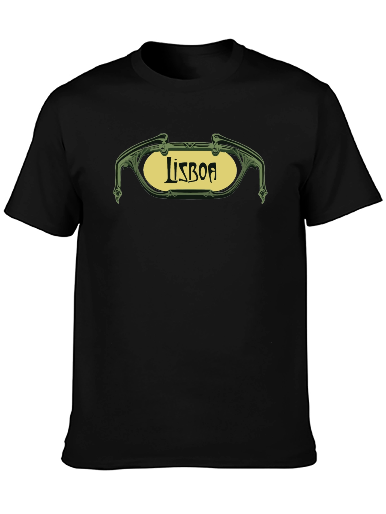 Lisboa Graphic Tee - Retro Style