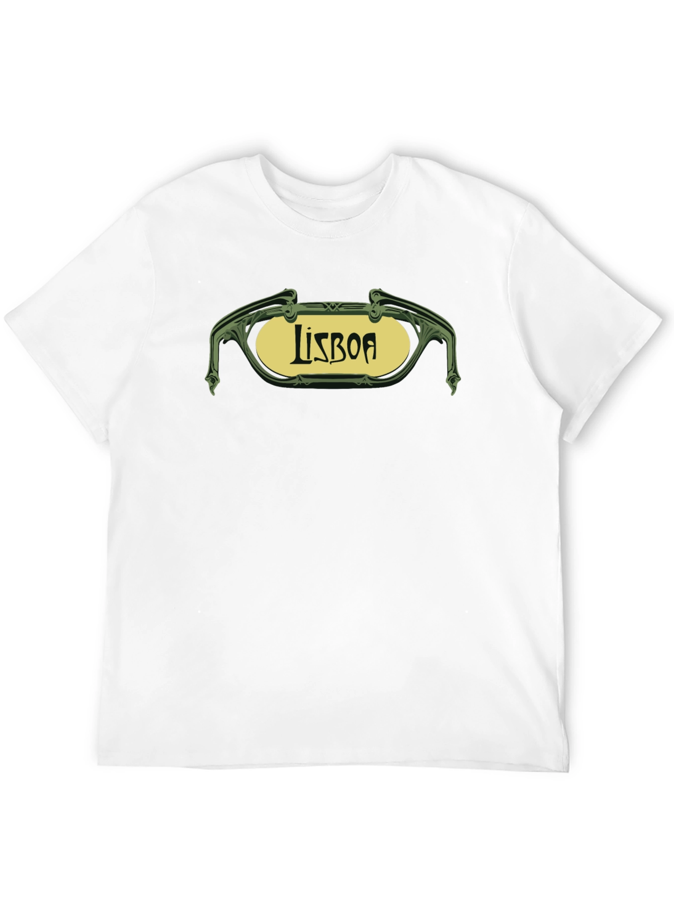 Lisboa Graphic Tee - Retro Style
