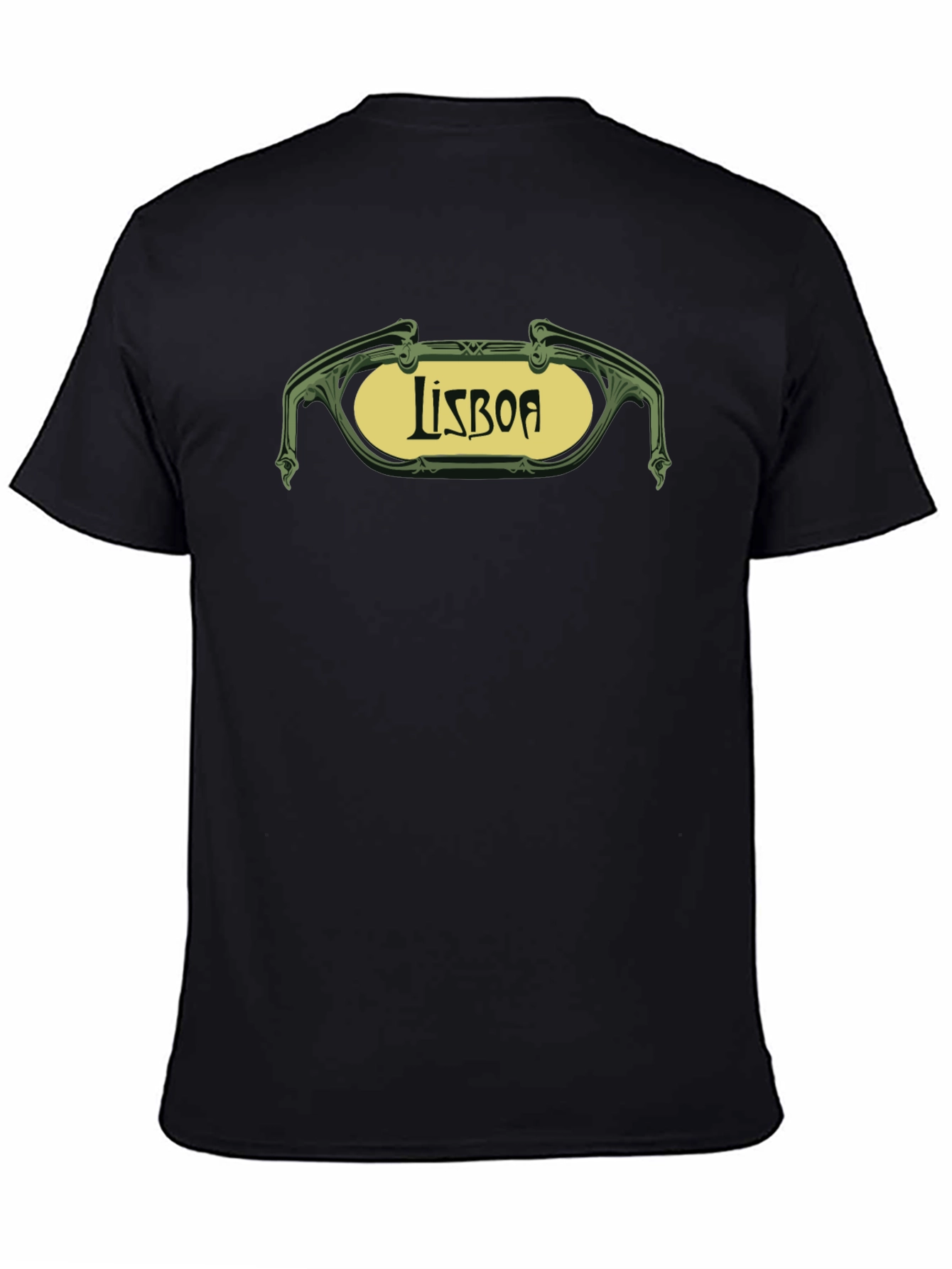 Lisboa Graphic Tee - Retro Style