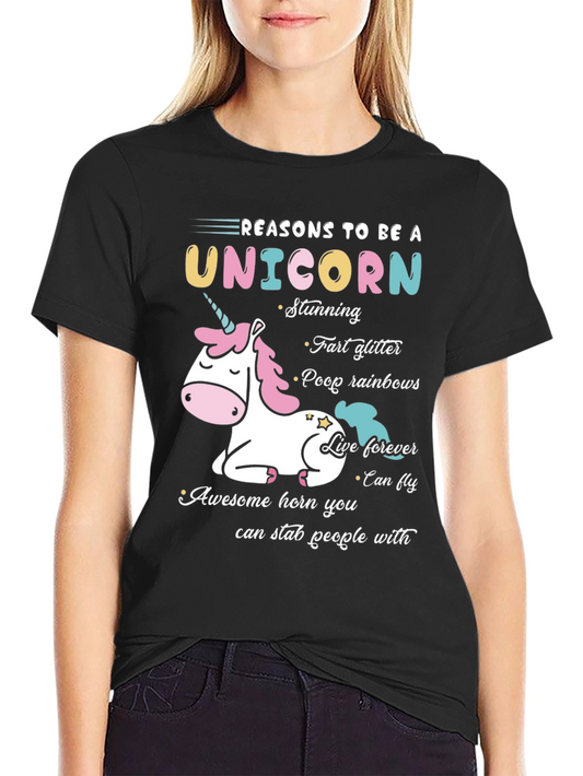 Reasons To Be A Unicorn Graphic Tee