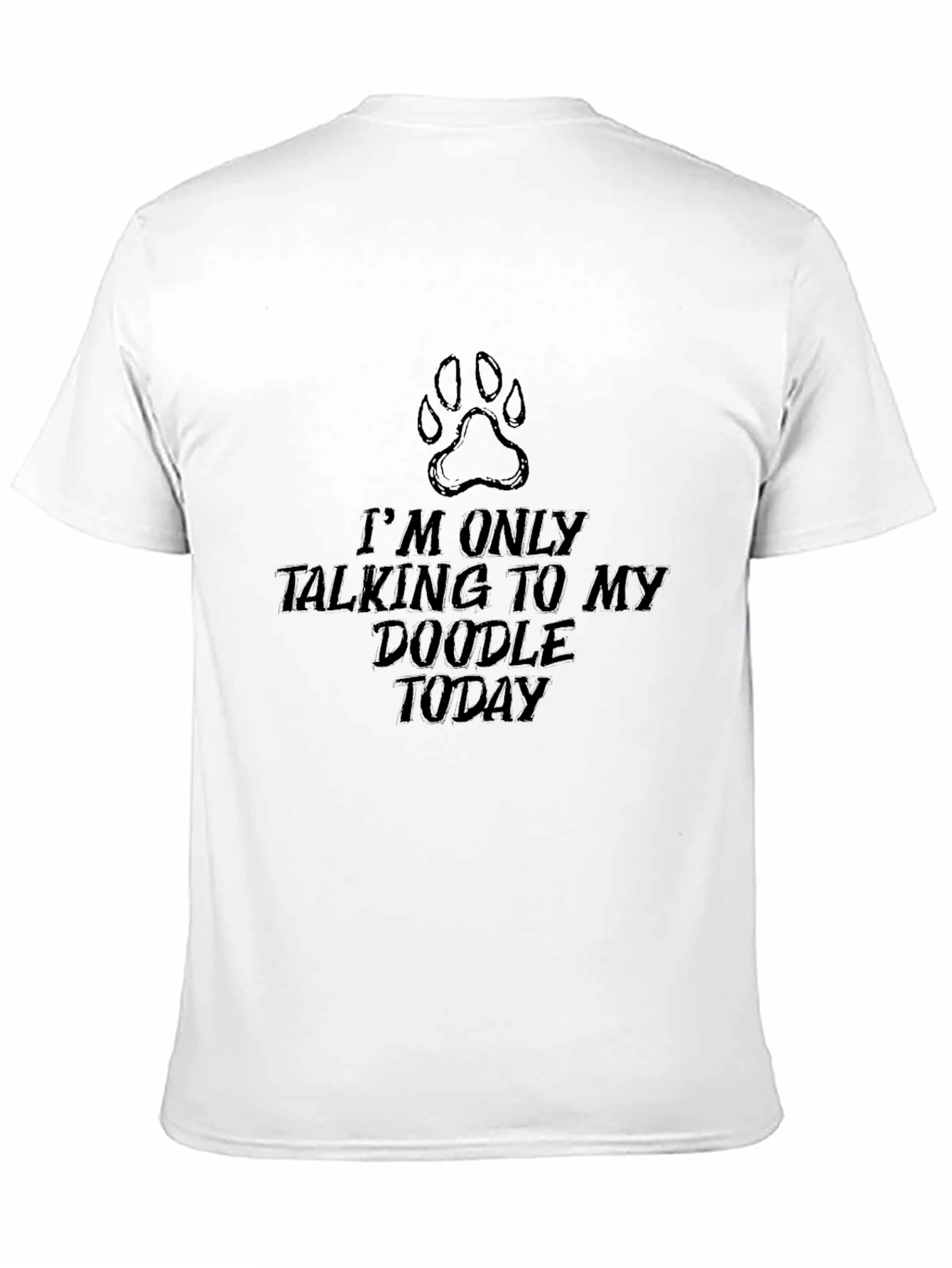 Doodle Lover Black T-Shirt