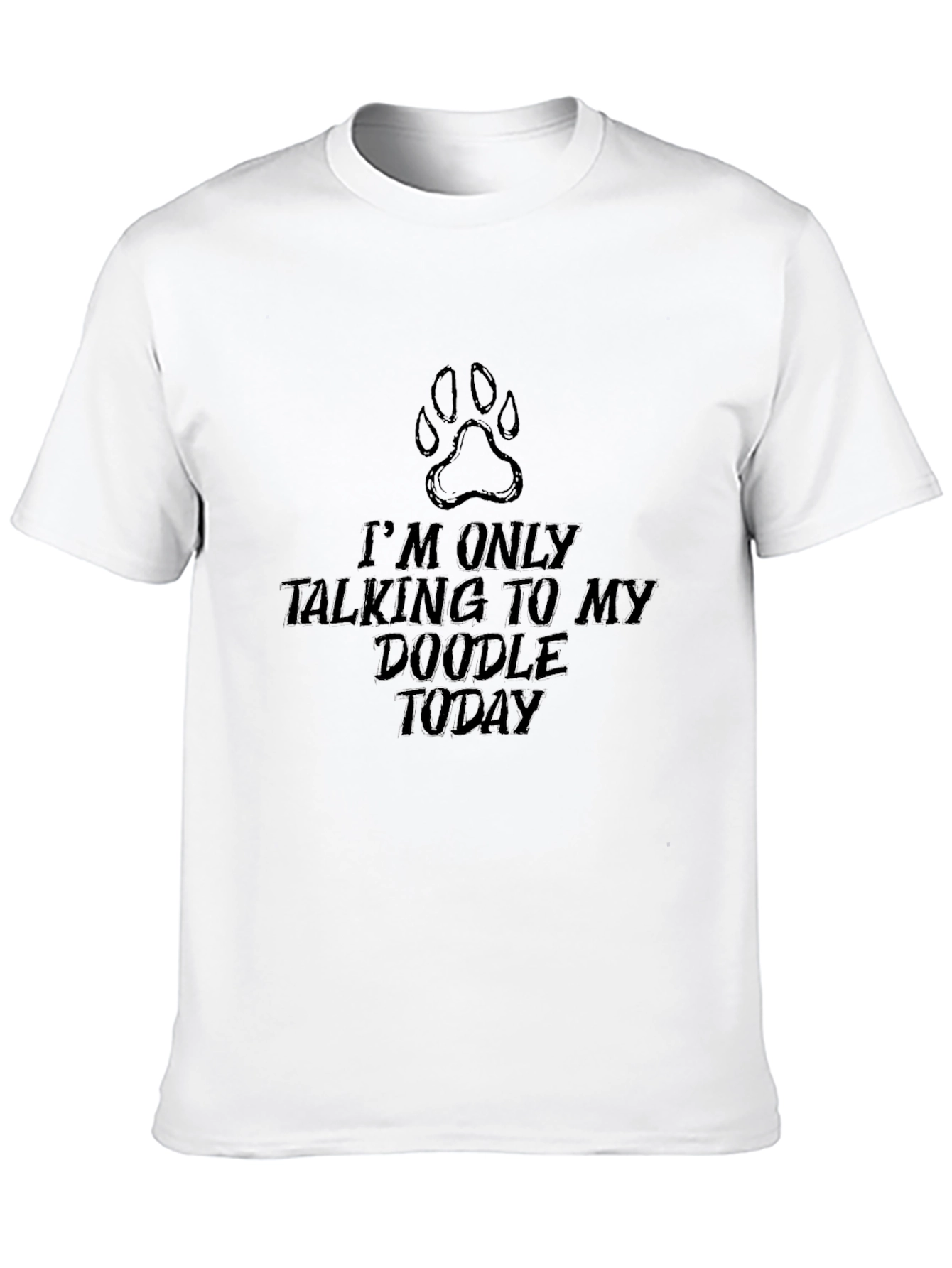 Doodle Lover Black T-Shirt