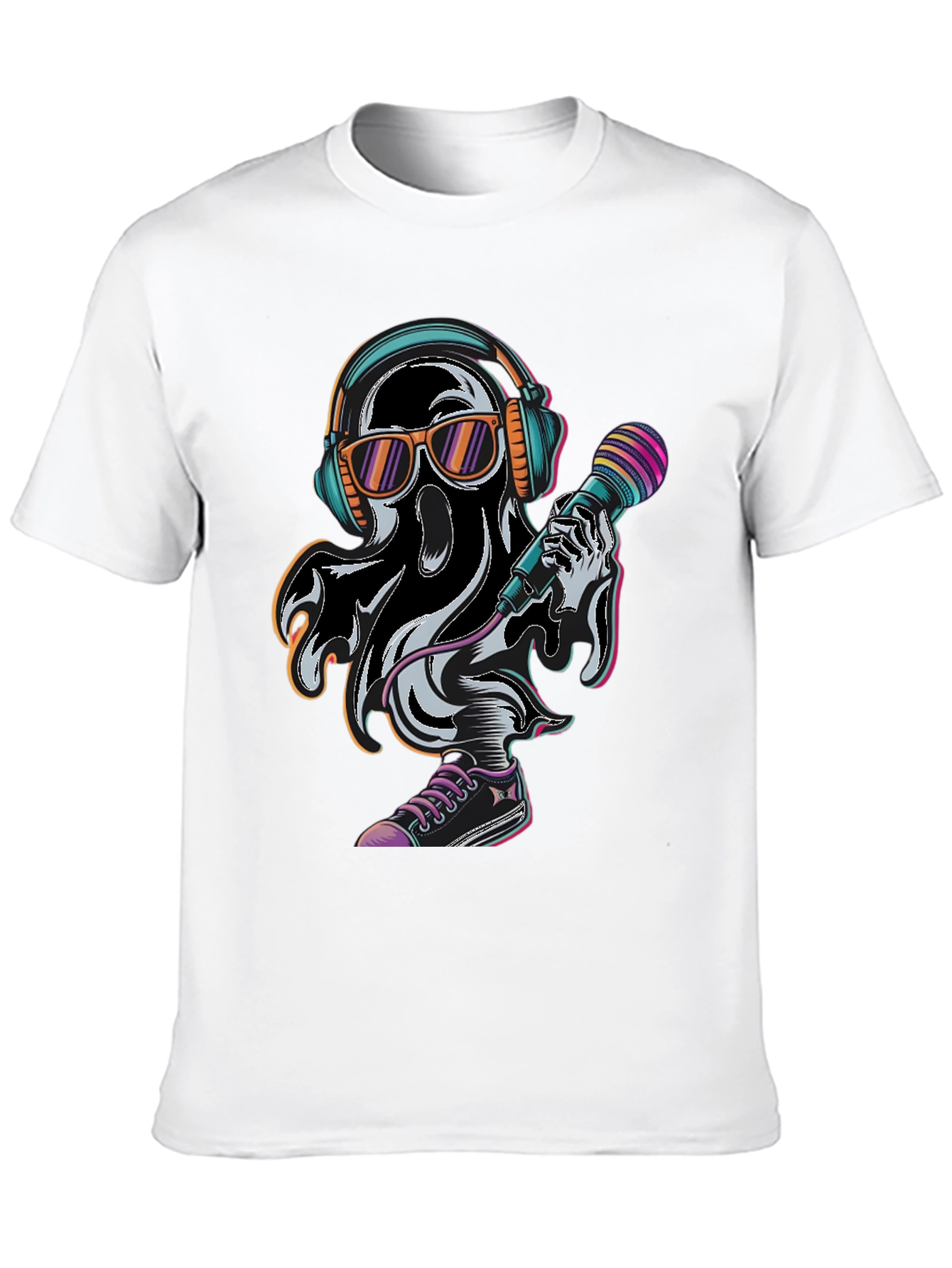 Cool Ghost DJ T-Shirt