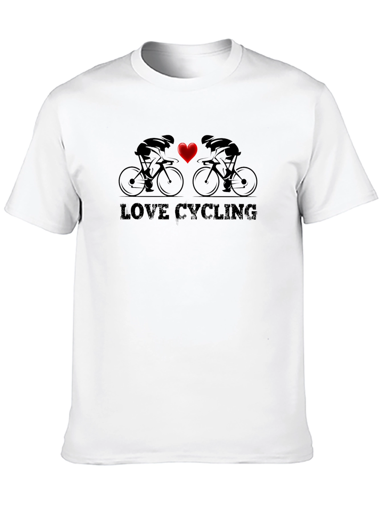 Love Cycling Black T-Shirt