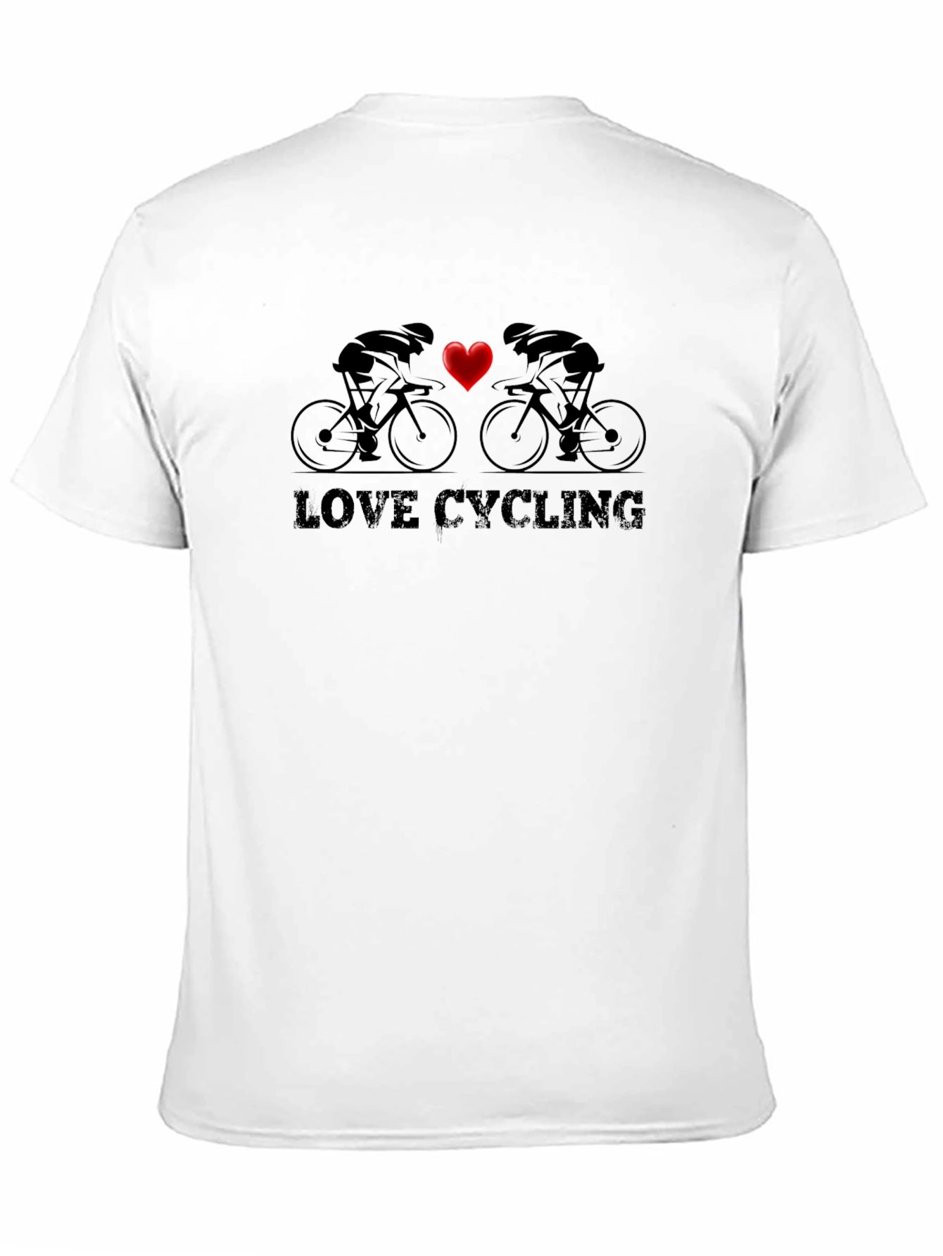 Love Cycling Black T-Shirt