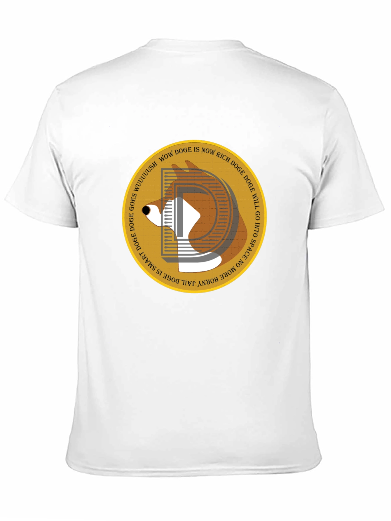 Doge is Now Rich Graphic T-Shirt