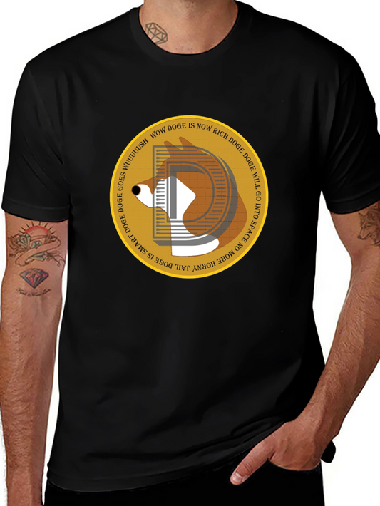 Doge is Now Rich Graphic T-Shirt