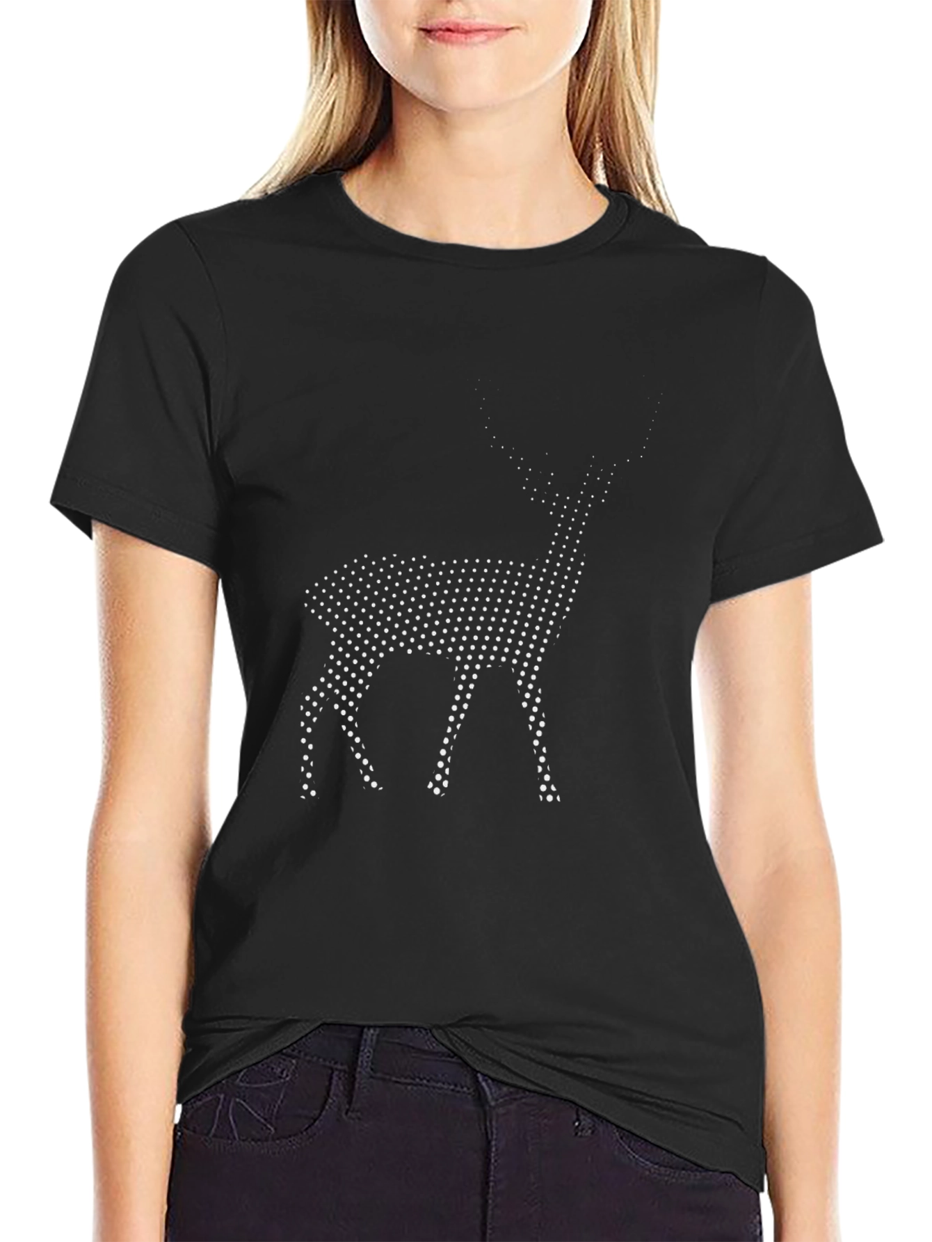 Deer Dot Graphic Tee - Modern Menswear