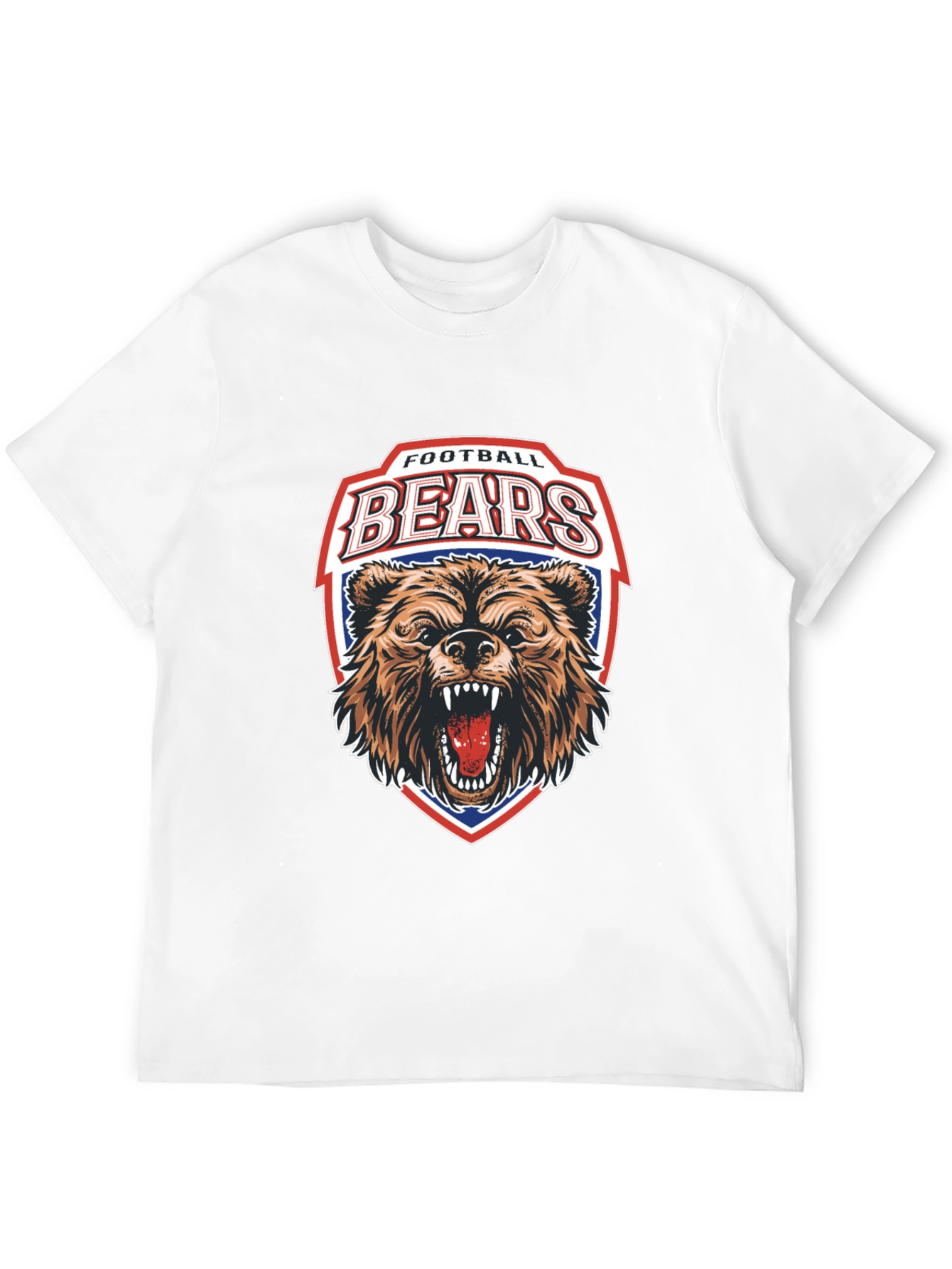 Football Bears Graphic T-Shirt