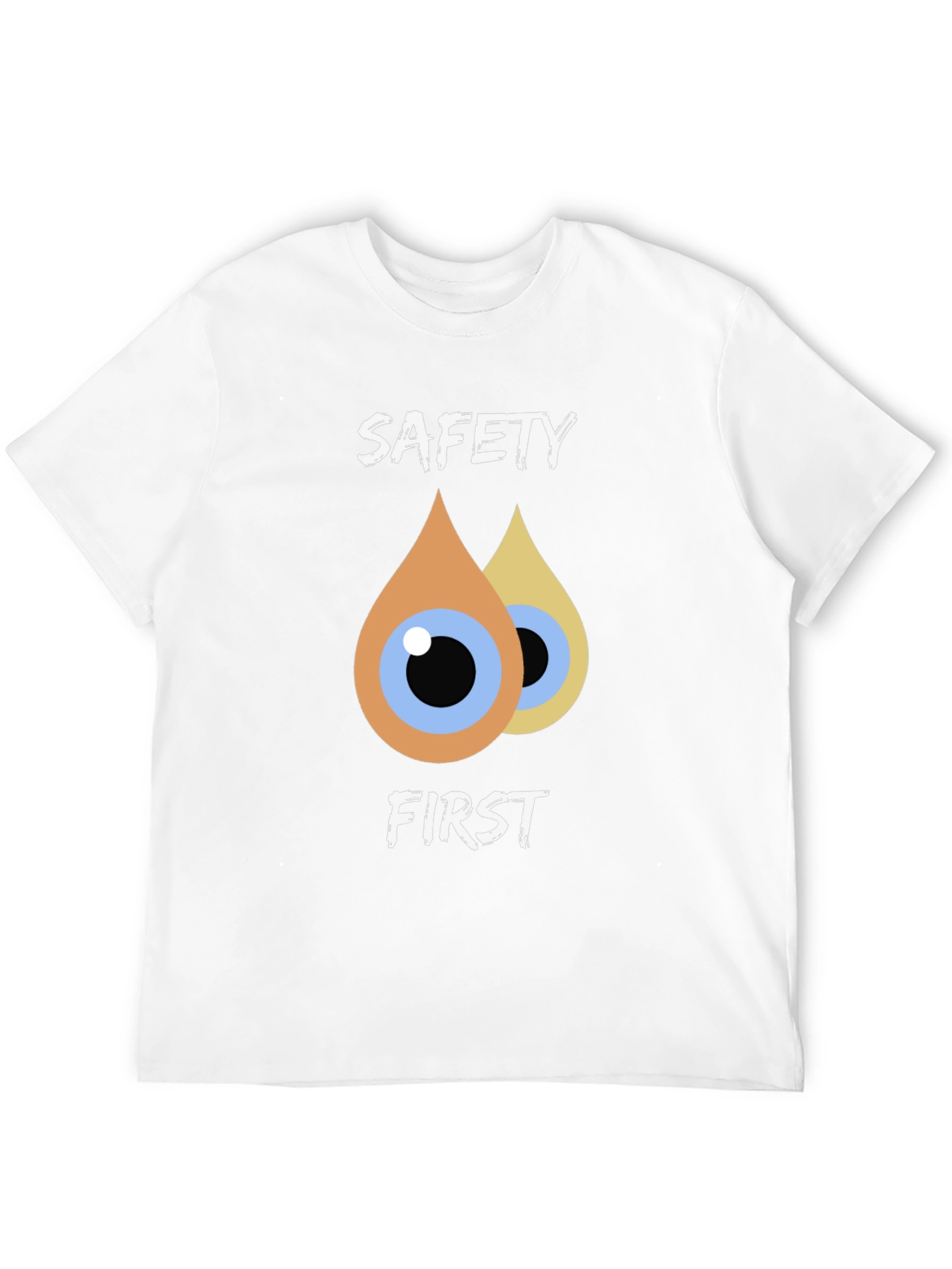 Safety First T-Shirt - Eye Drop Design