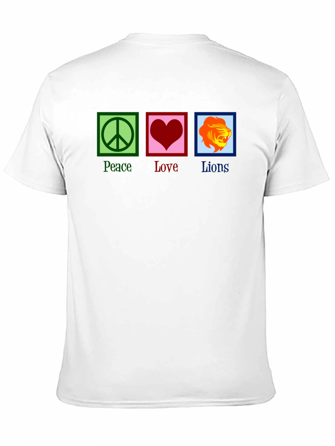 Peace Love Lions Graphic T-Shirt