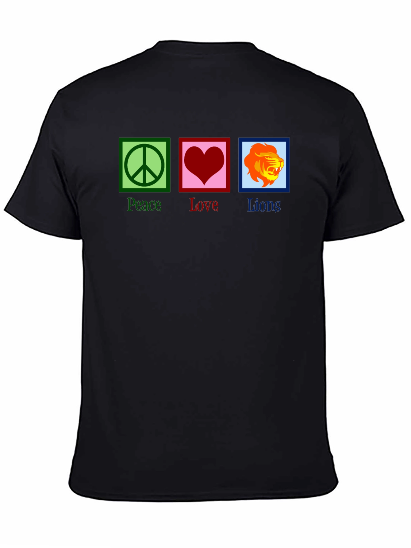 Peace Love Lions Graphic T-Shirt