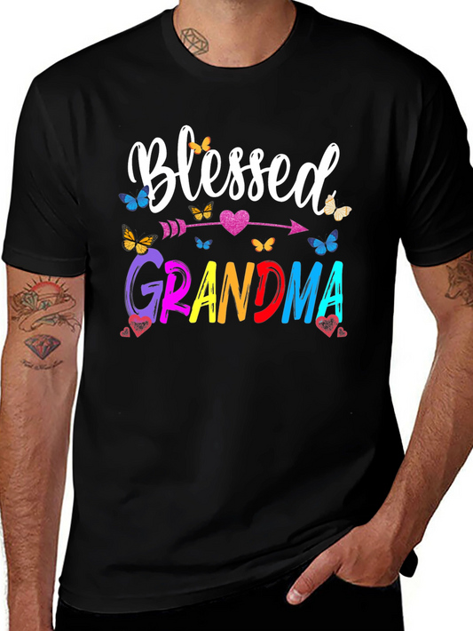 Blessed Grandma Graphic T-Shirt