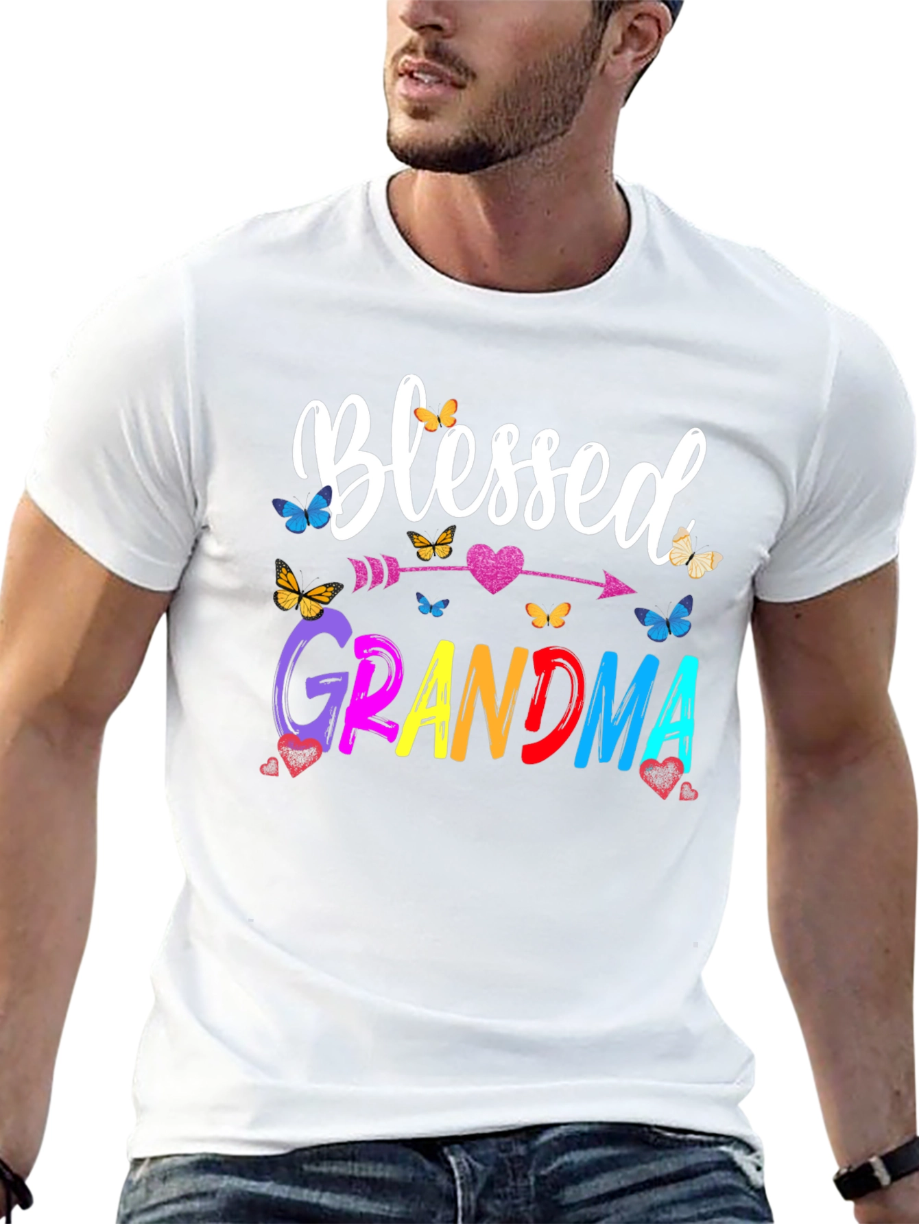 Blessed Grandma Graphic T-Shirt