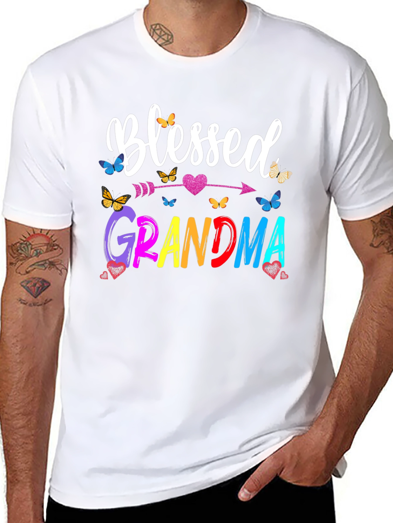 Blessed Grandma Graphic T-Shirt
