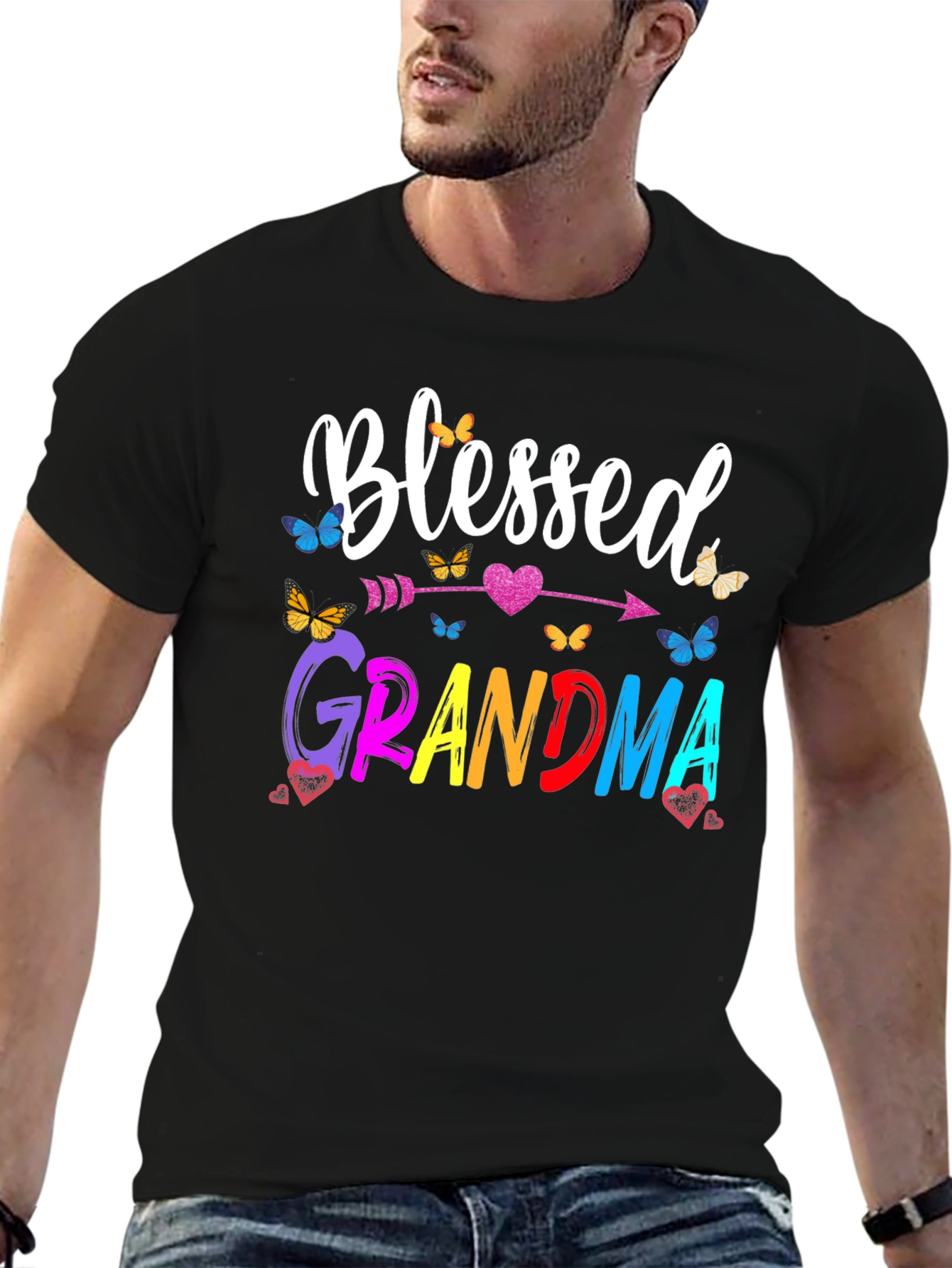 Blessed Grandma Graphic T-Shirt