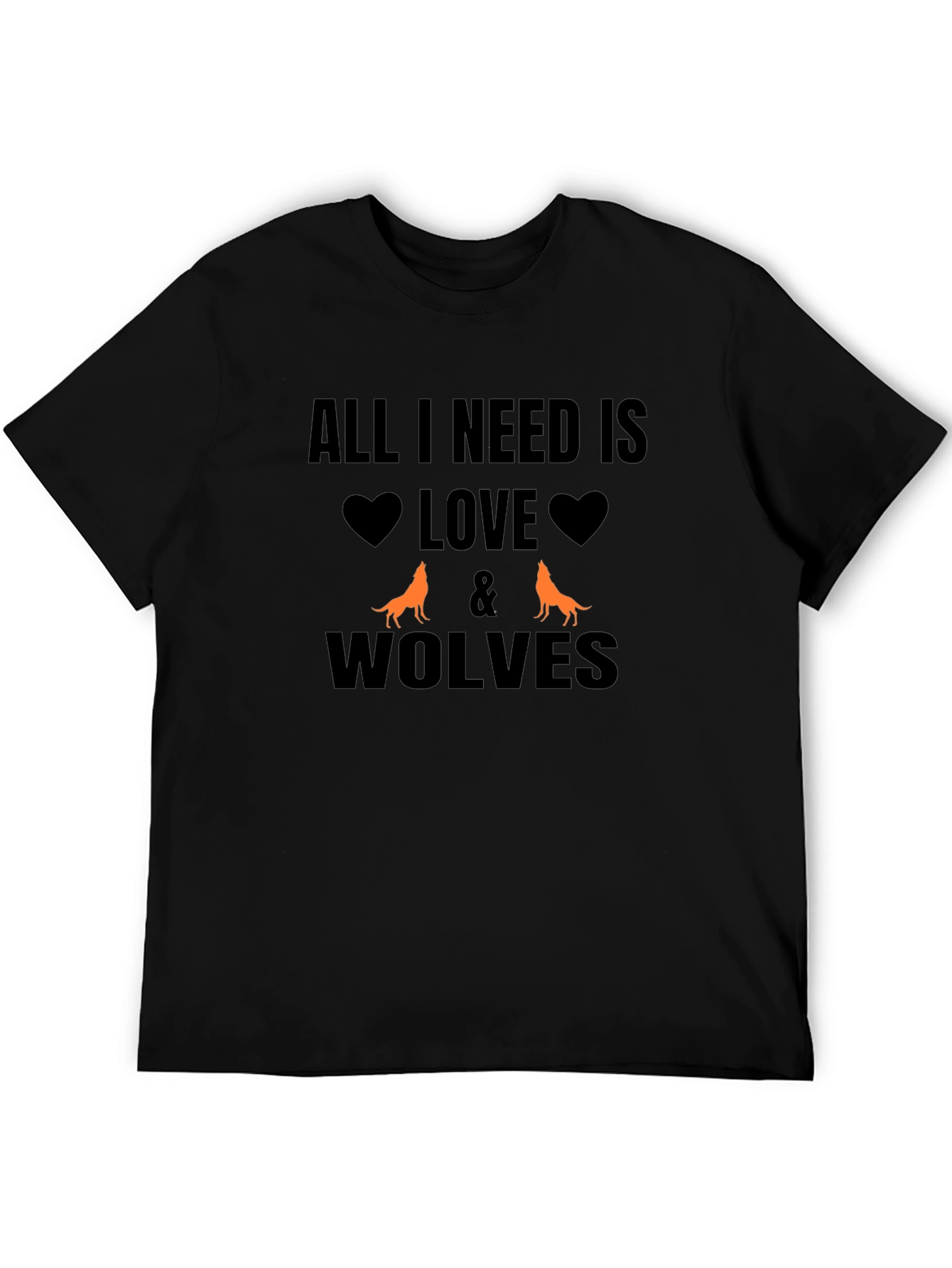 Love & Wolves Graphic T-Shirt