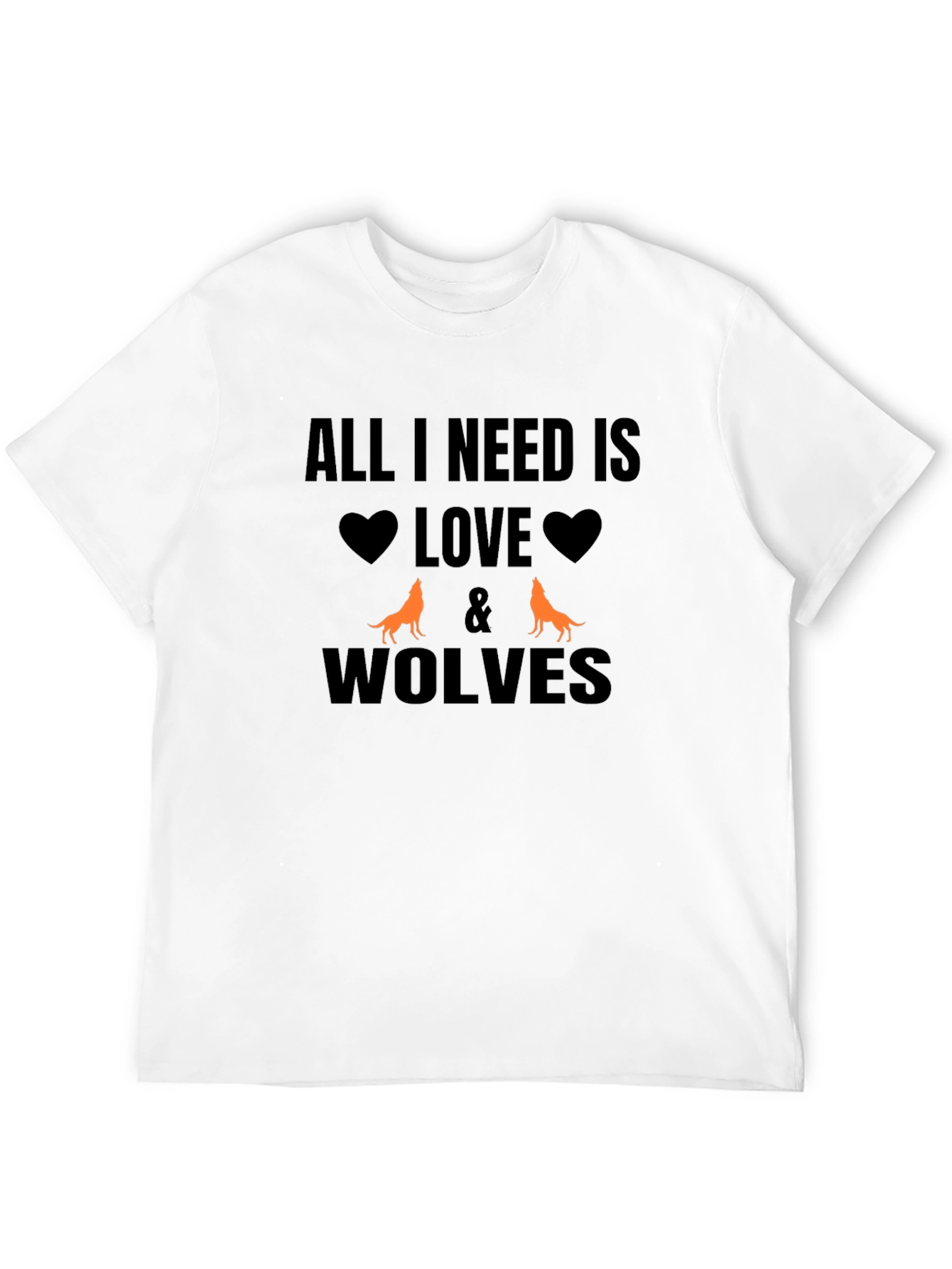 Love & Wolves Graphic T-Shirt