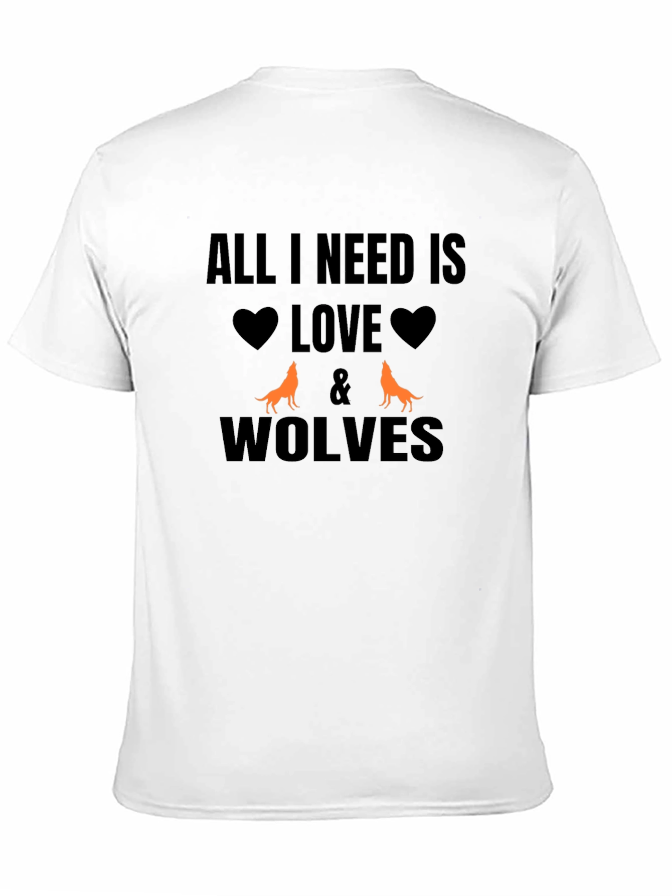 Love & Wolves Graphic T-Shirt